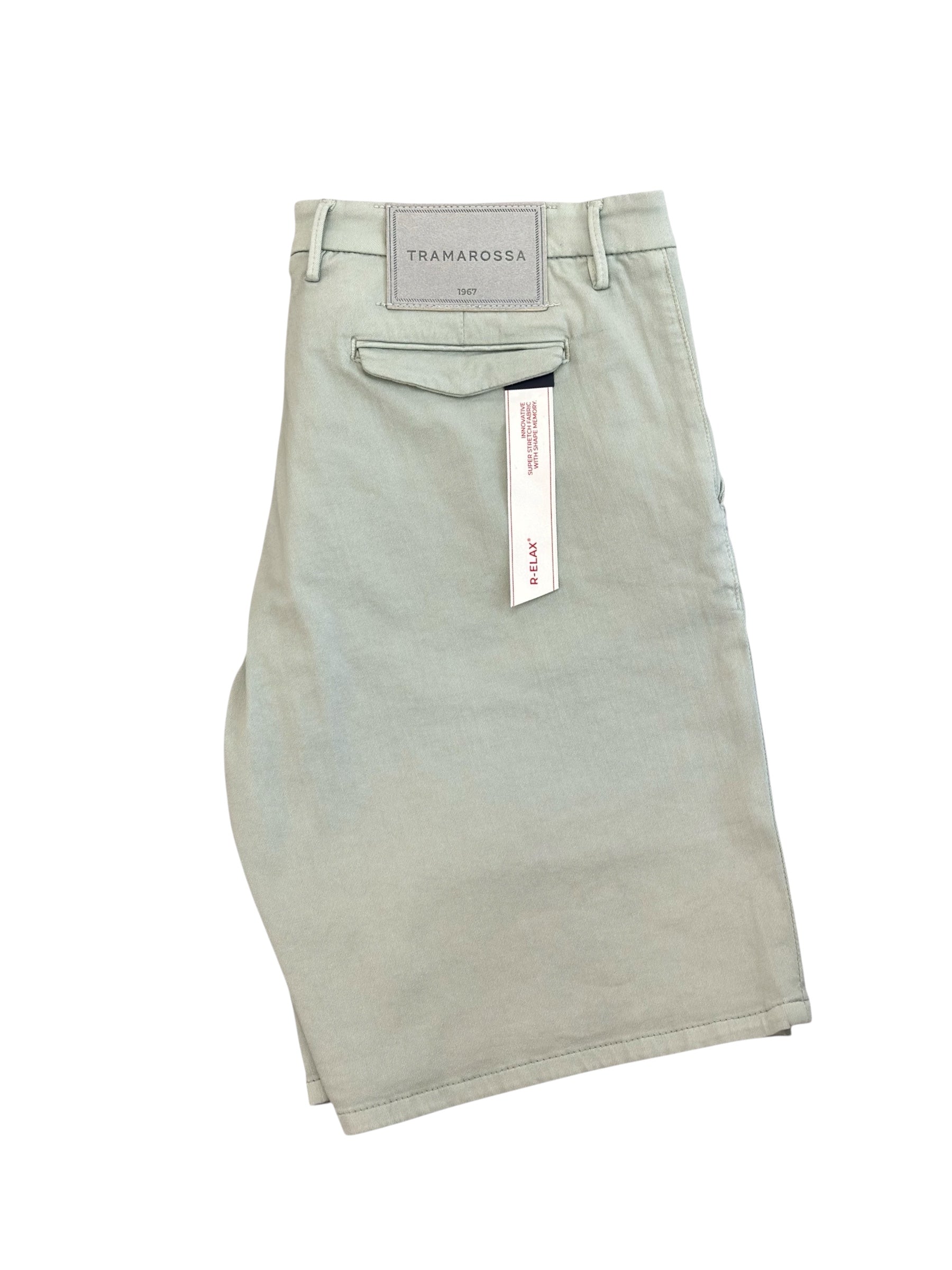 ELIA CHINO SHORTS - SEAGLASS
