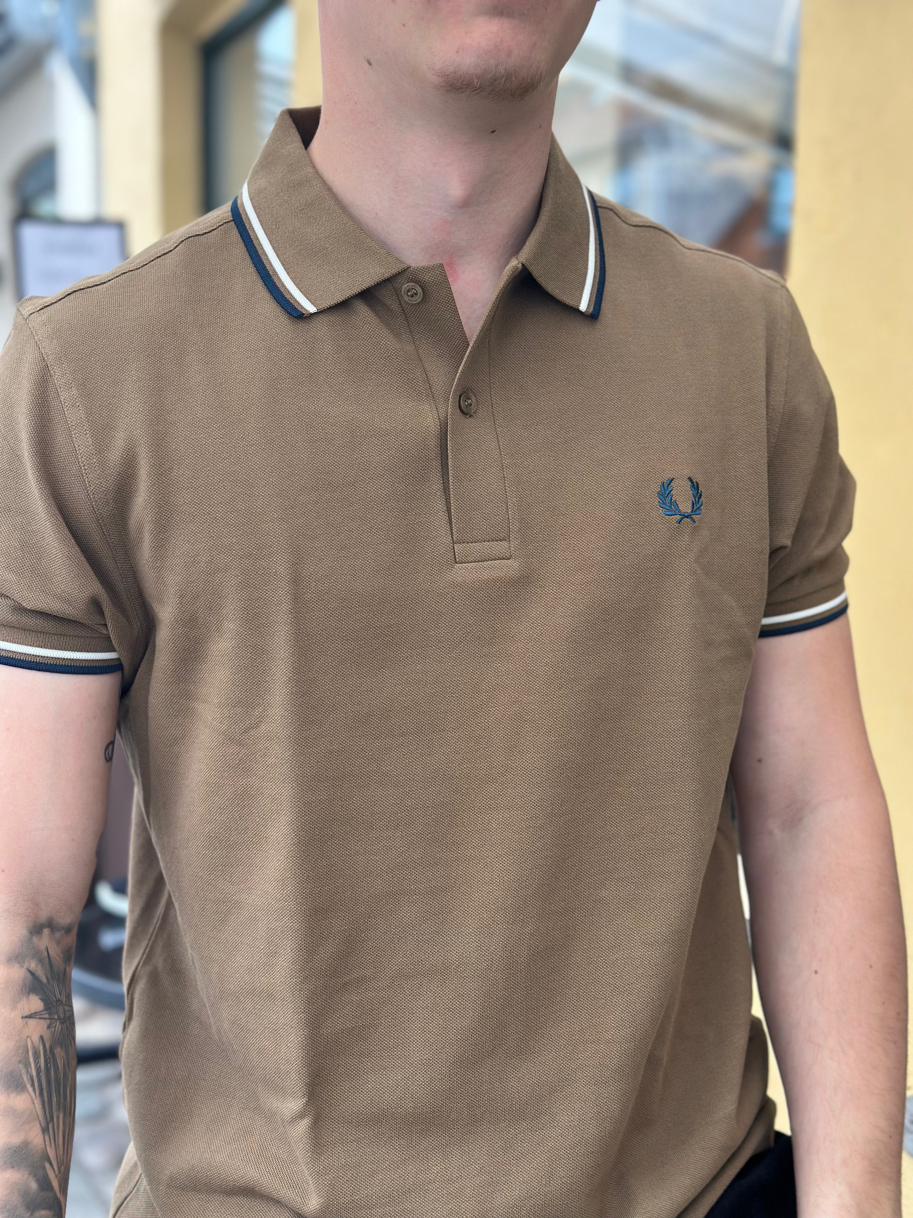 TWIN TIPPED POLO SHIRT
