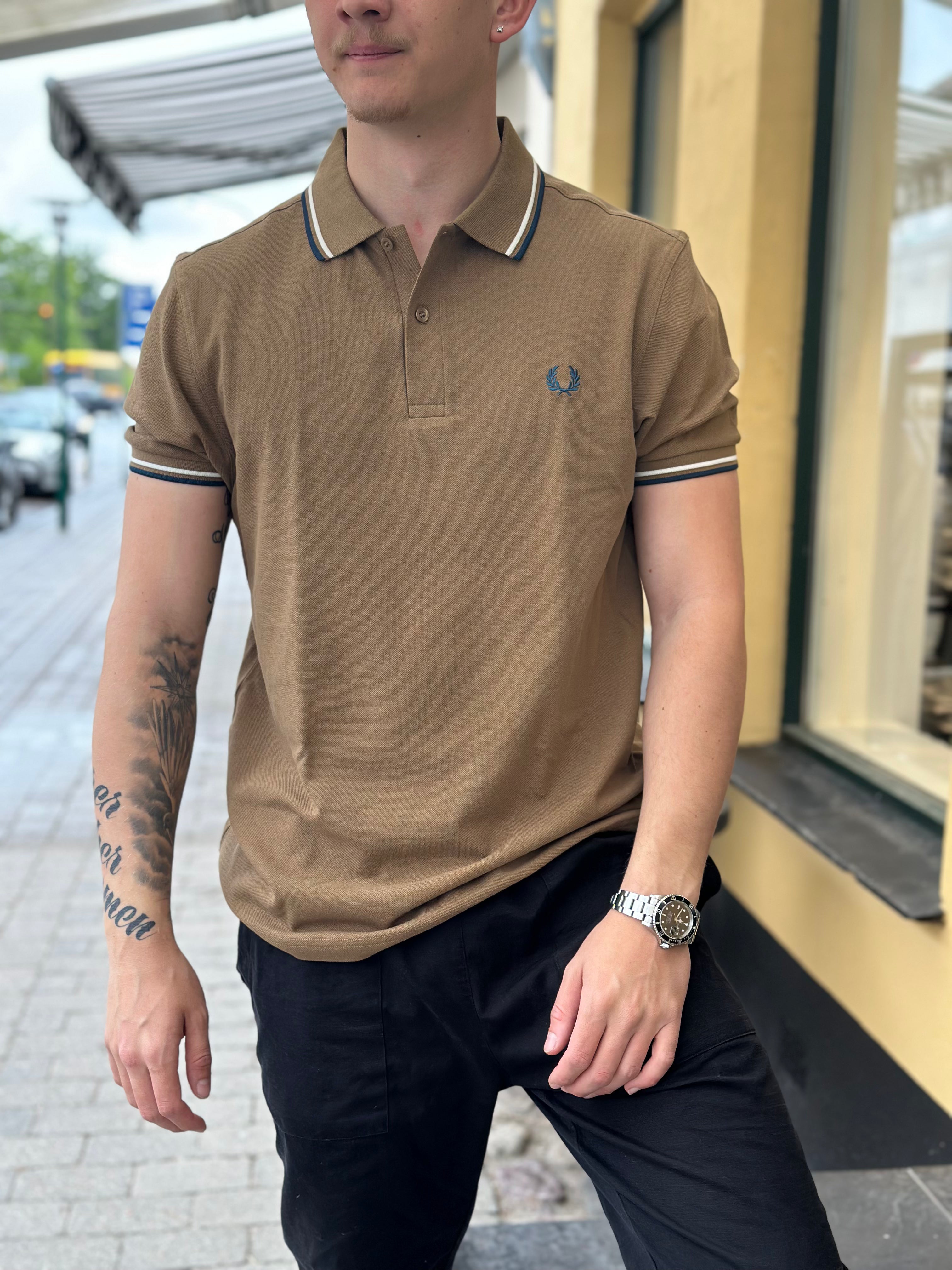 TWIN TIPPED POLO SHIRT