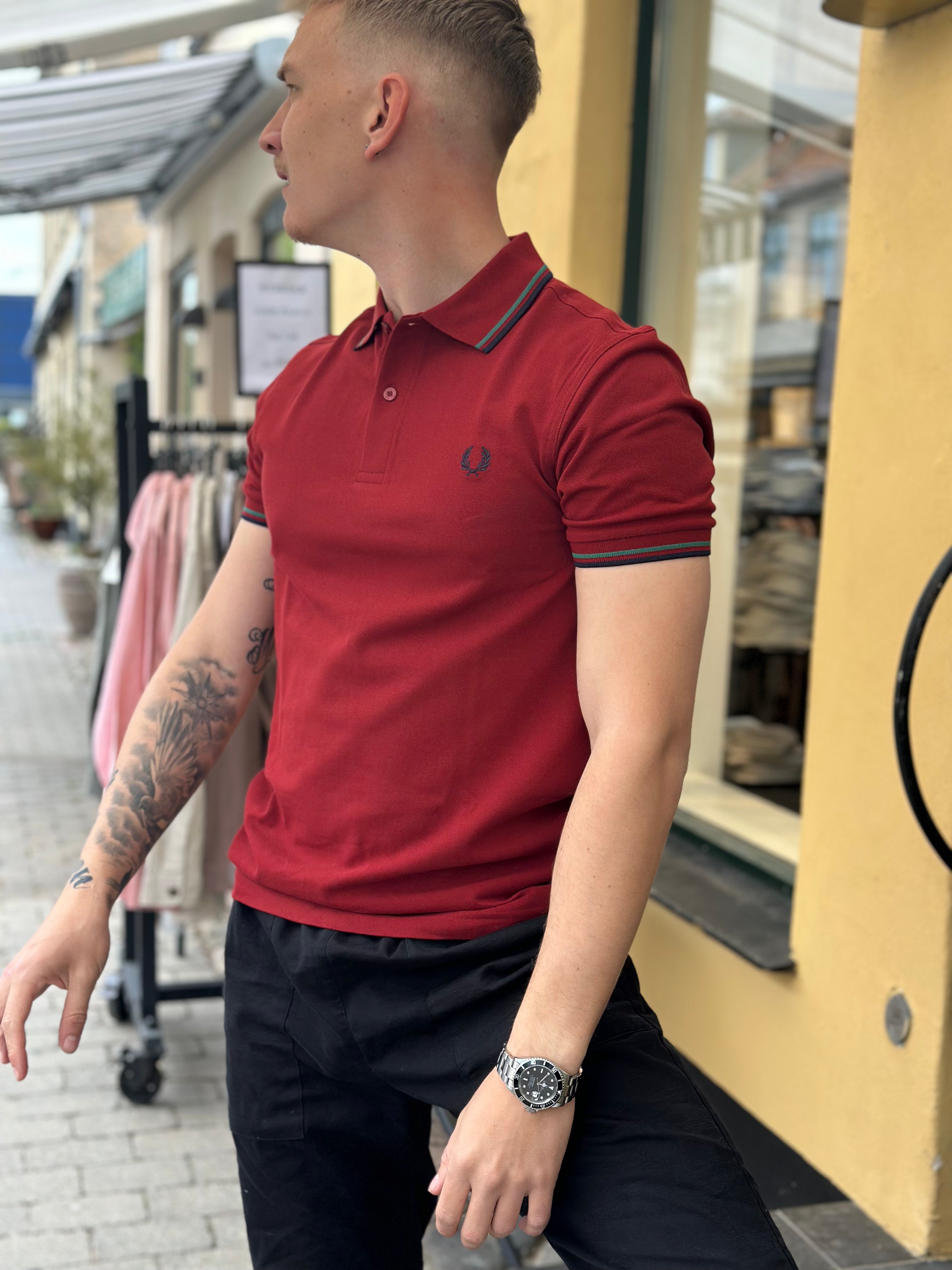 TWIN TIPPED POLO SHIRT