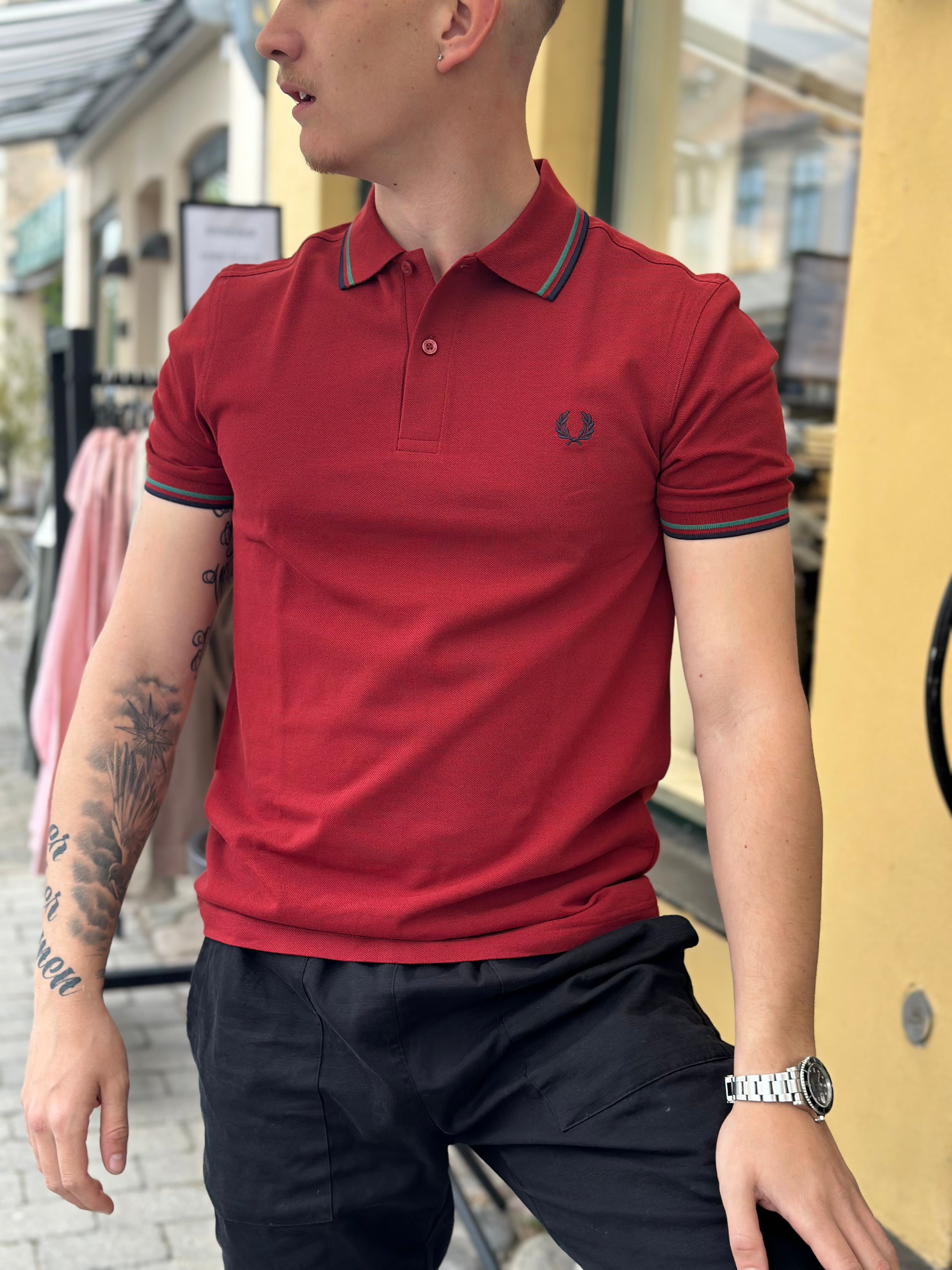 TWIN TIPPED POLO SHIRT