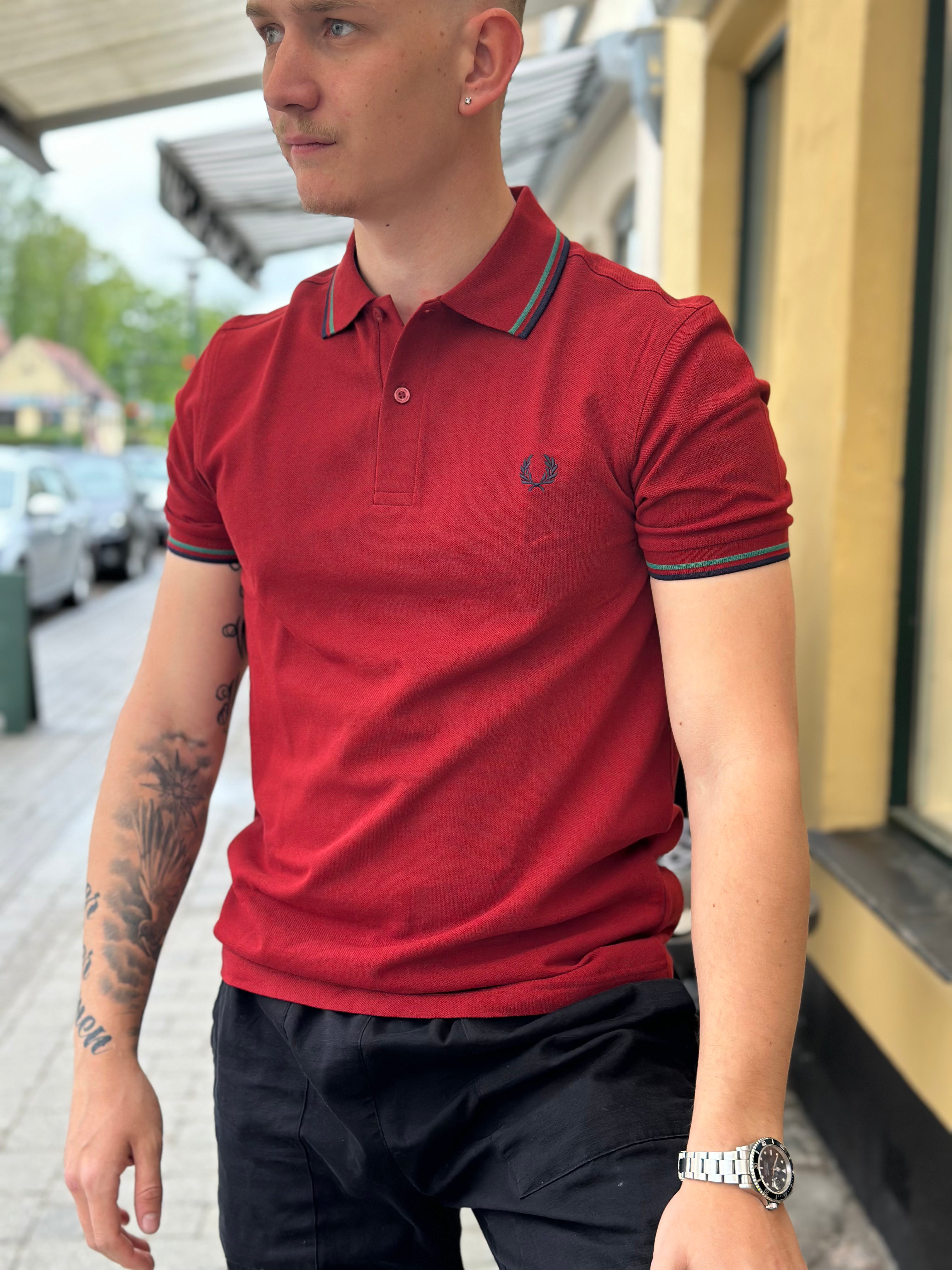 TWIN TIPPED POLO SHIRT