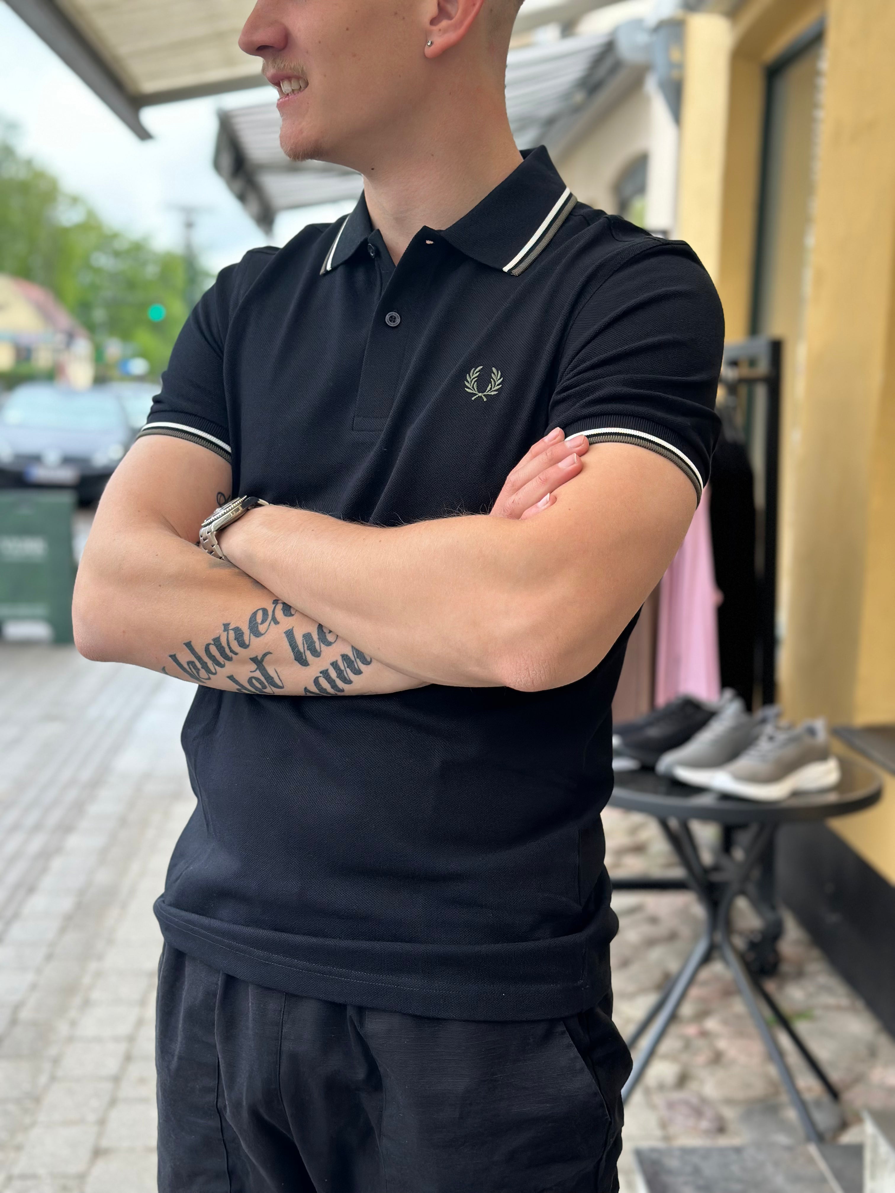 TWIN TIPPED POLO SHIRT