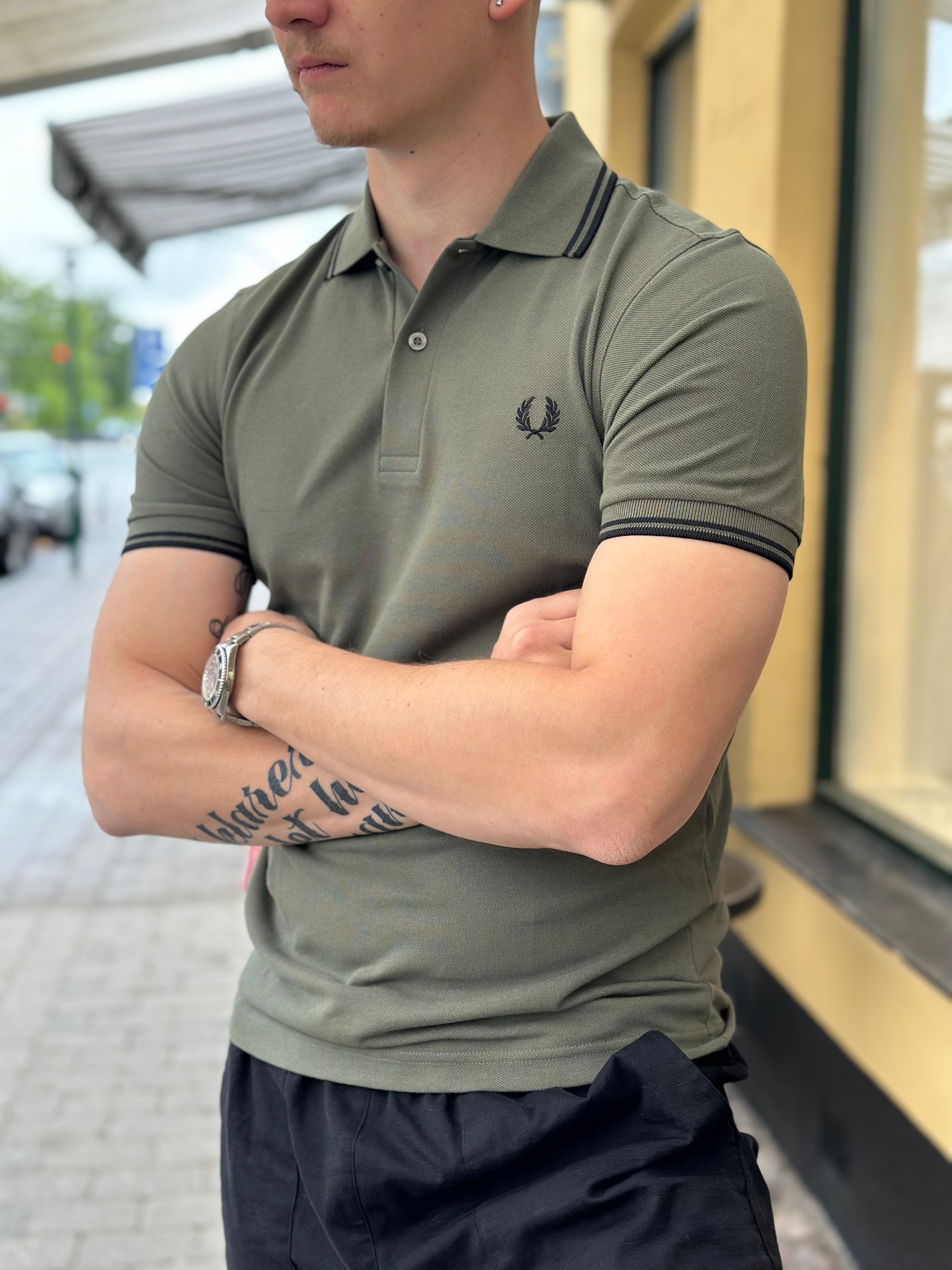 TWIN TIPPED POLO SHIRT