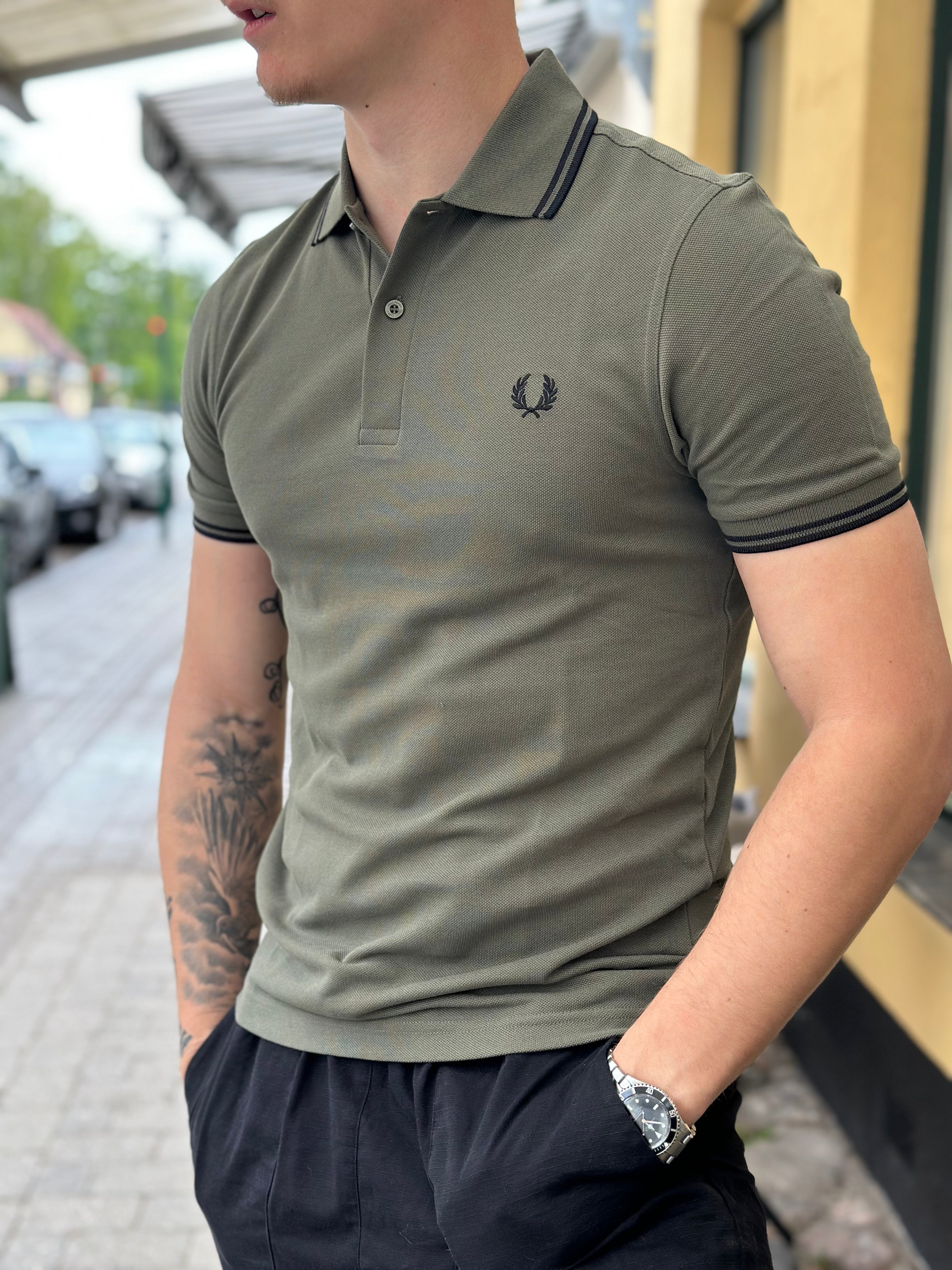TWIN TIPPED POLO SHIRT