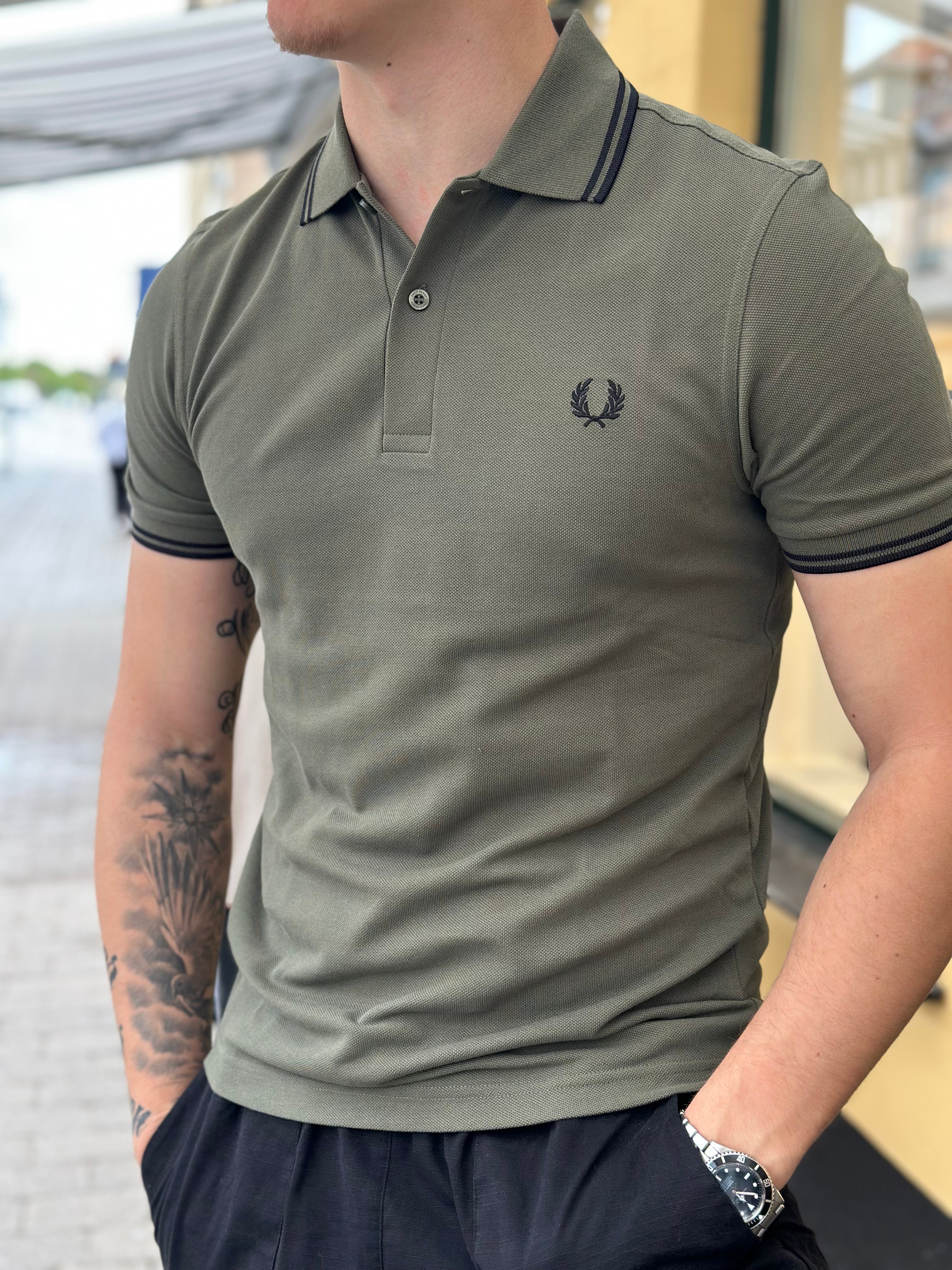 TWIN TIPPED POLO SHIRT