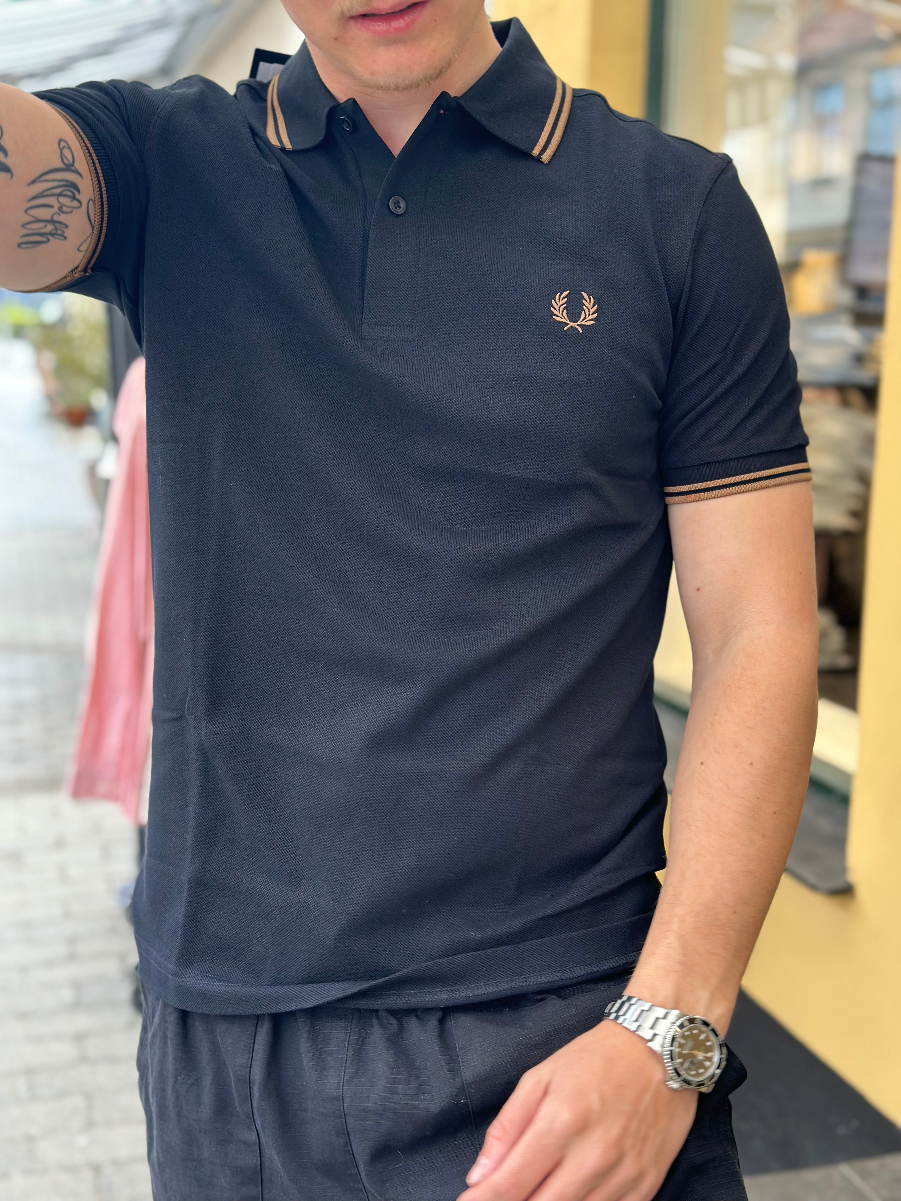 TWIN TIPPED POLO SHIRT