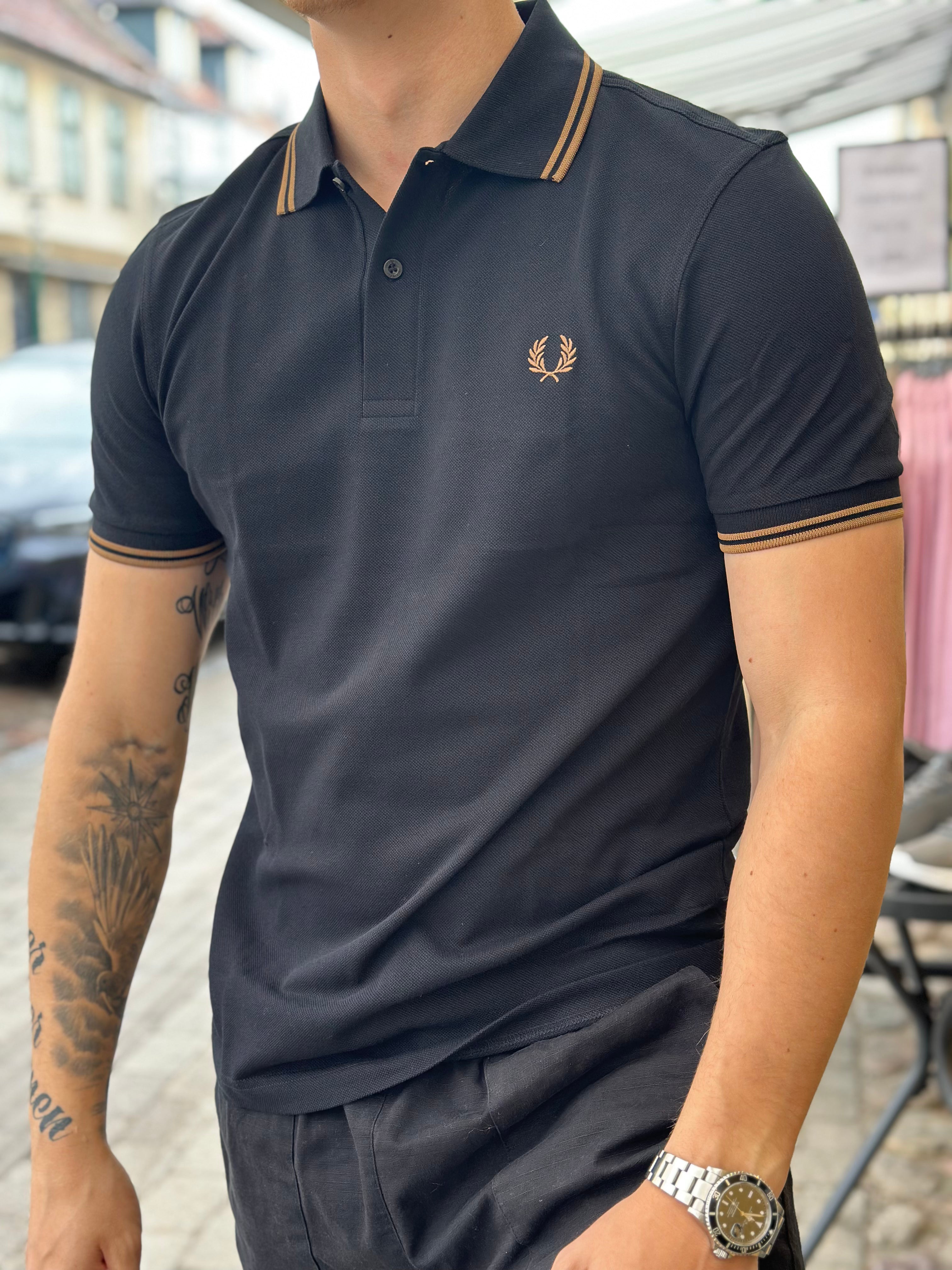 TWIN TIPPED POLO SHIRT