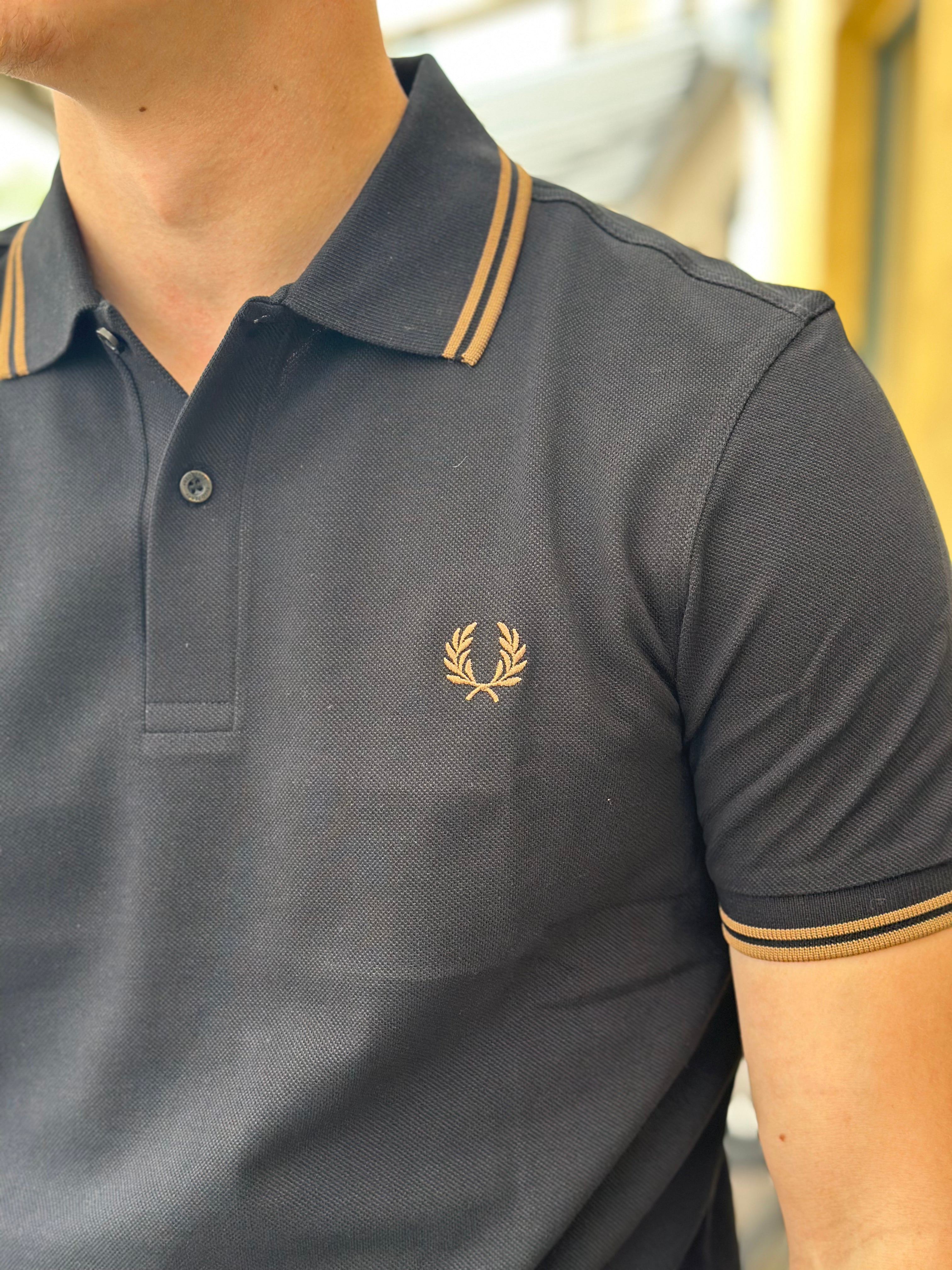 TWIN TIPPED POLO SHIRT