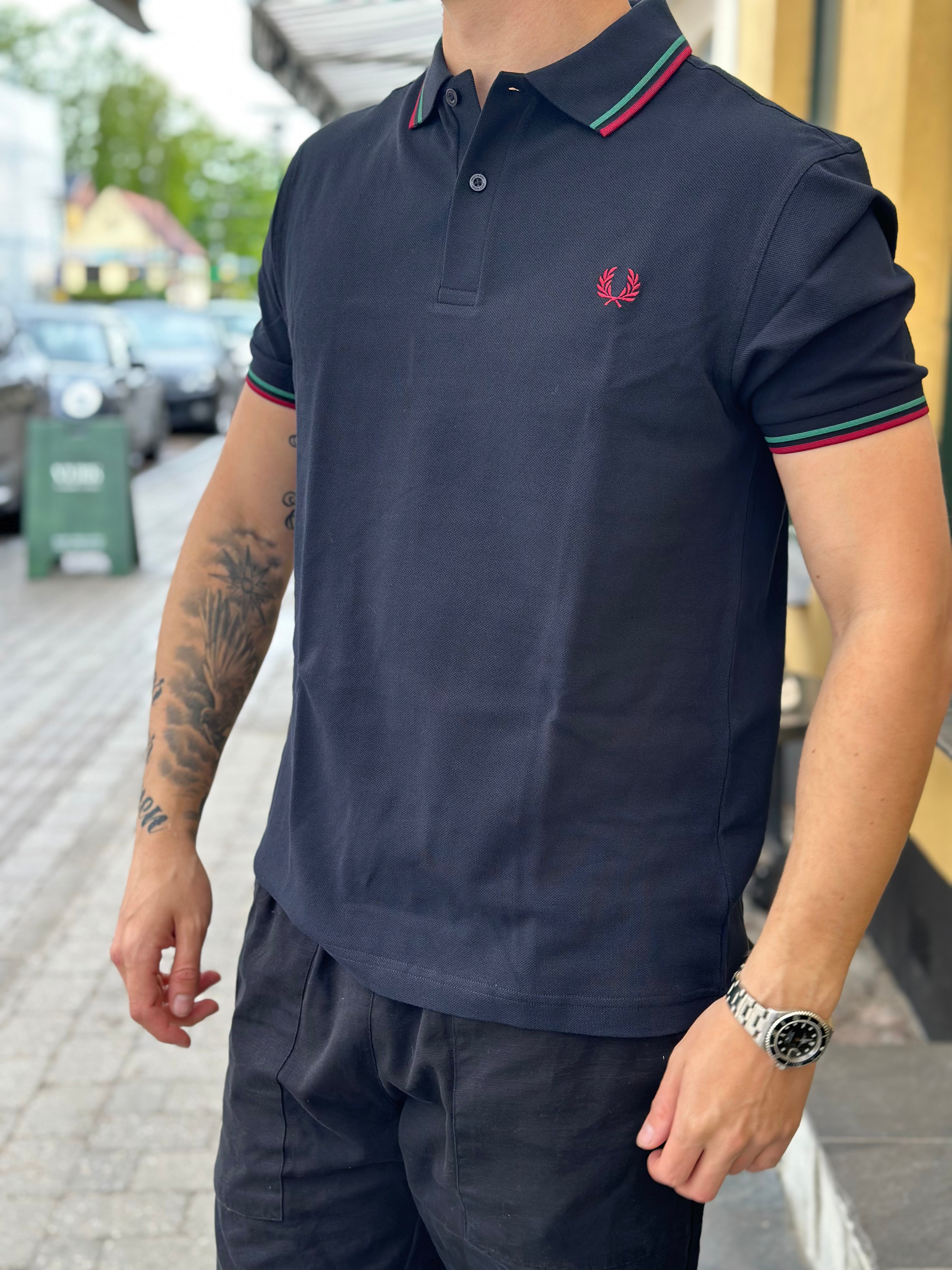 TWIN TIPPED POLO SHIRT