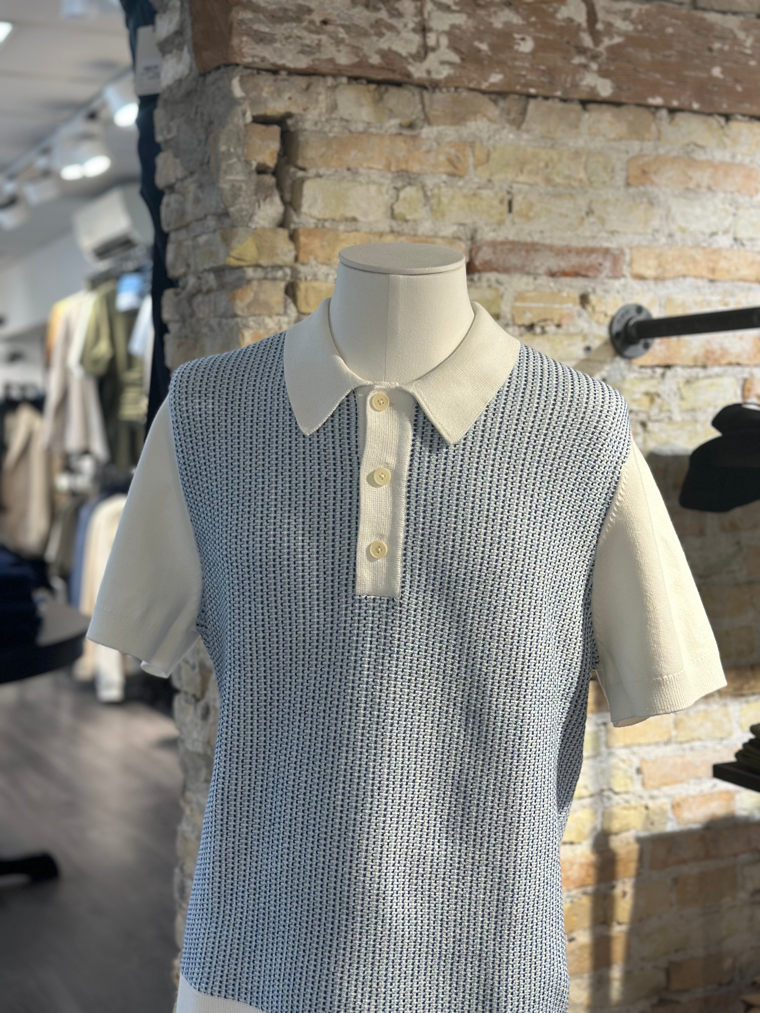 TURIN POLO MULTI STRIPE