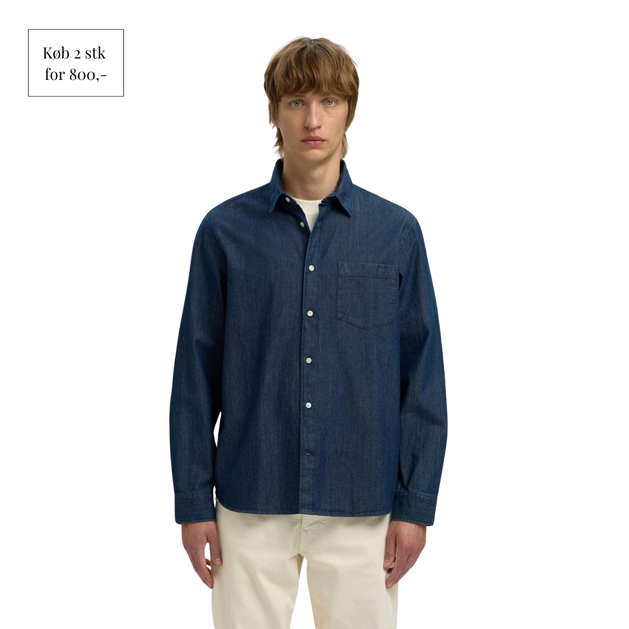 CARLO DENIM SKJORTE