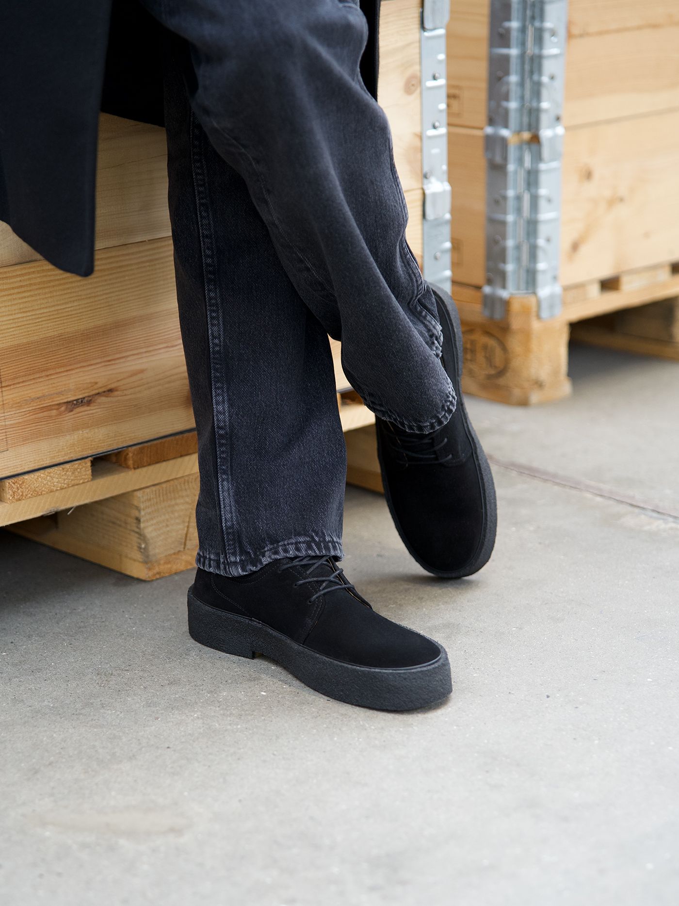 ORIGINAL.12 CHUKKA SKO - SORT