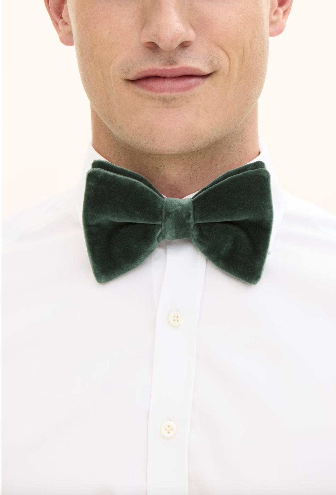 JAMES VELVET BOW TIE