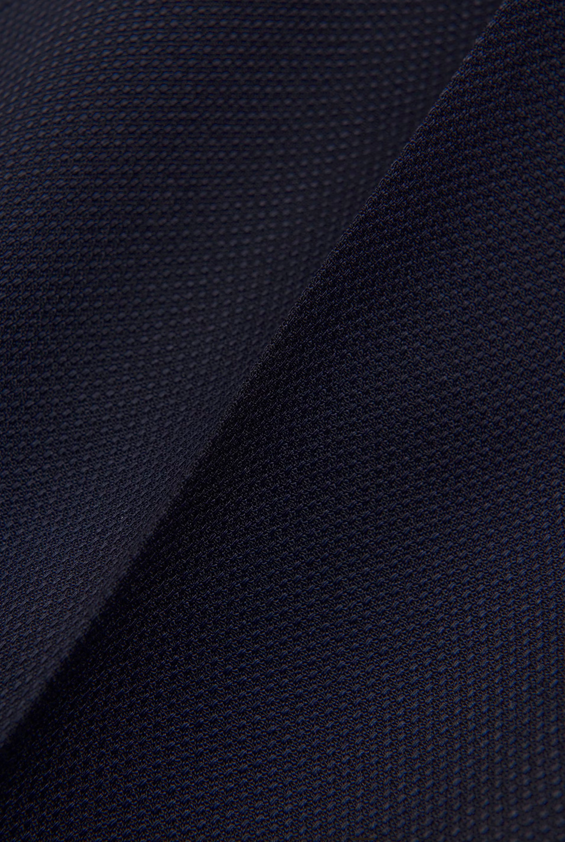 DENZ SLIM FIT BUKSER - WOOL NAVY