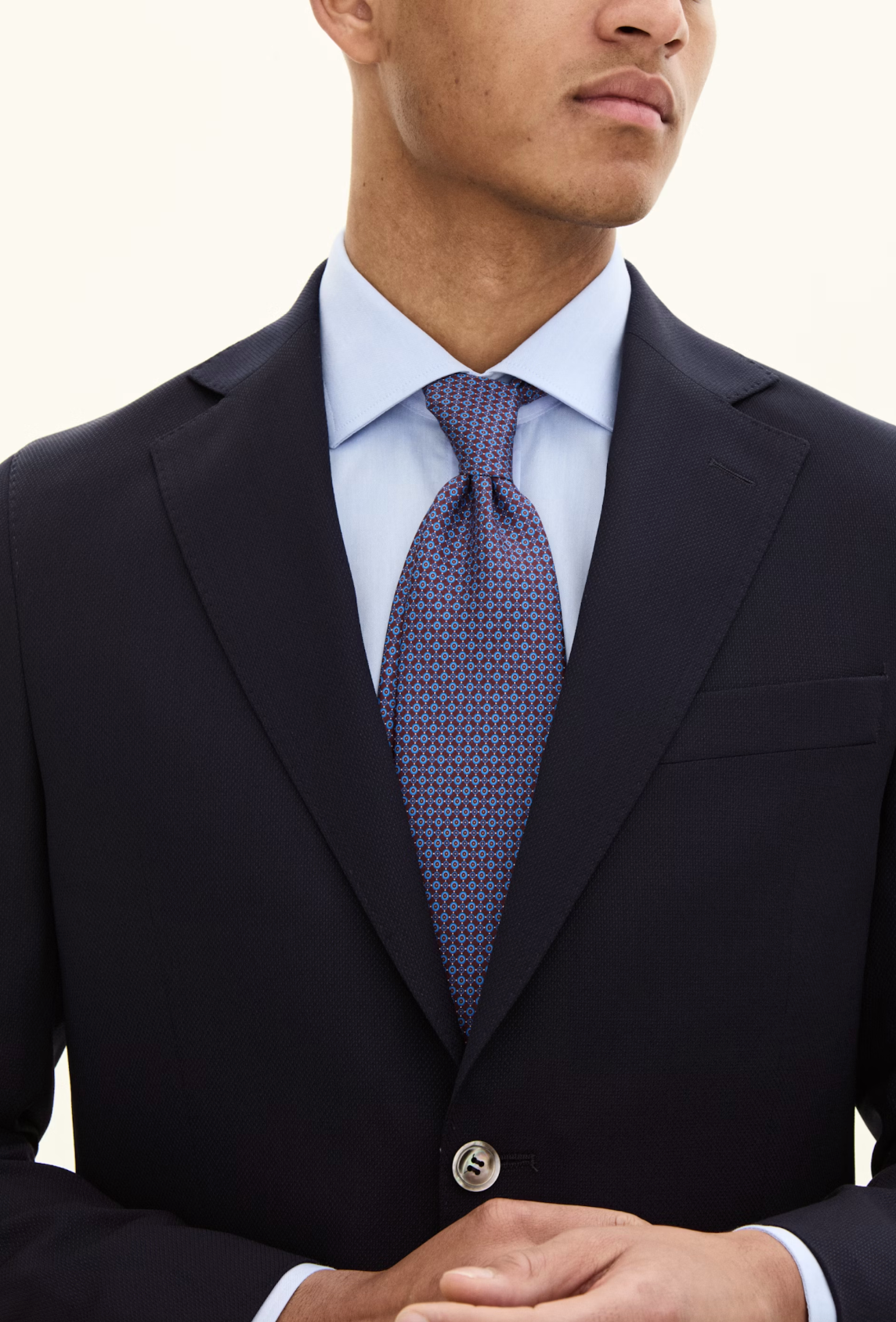 FOGERTY BLAZER - REGULAR WOOL NAVY