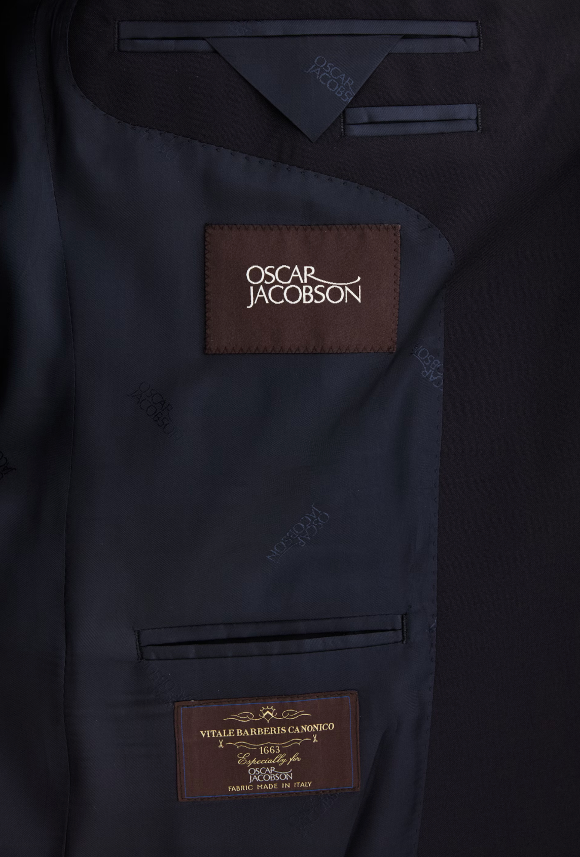 FOGERTY BLAZER - REGULAR 120' WOOL NAVY