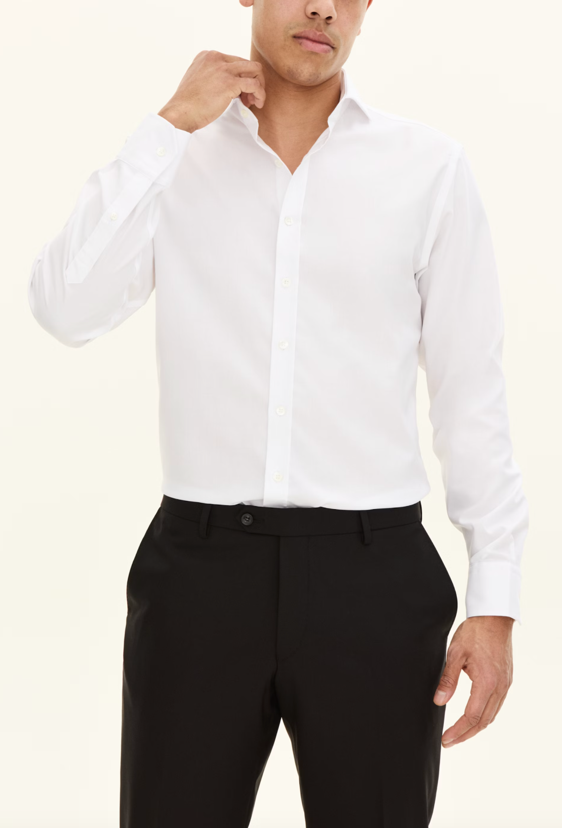 REG FIT CUT AWAY NON IRON SHIRT