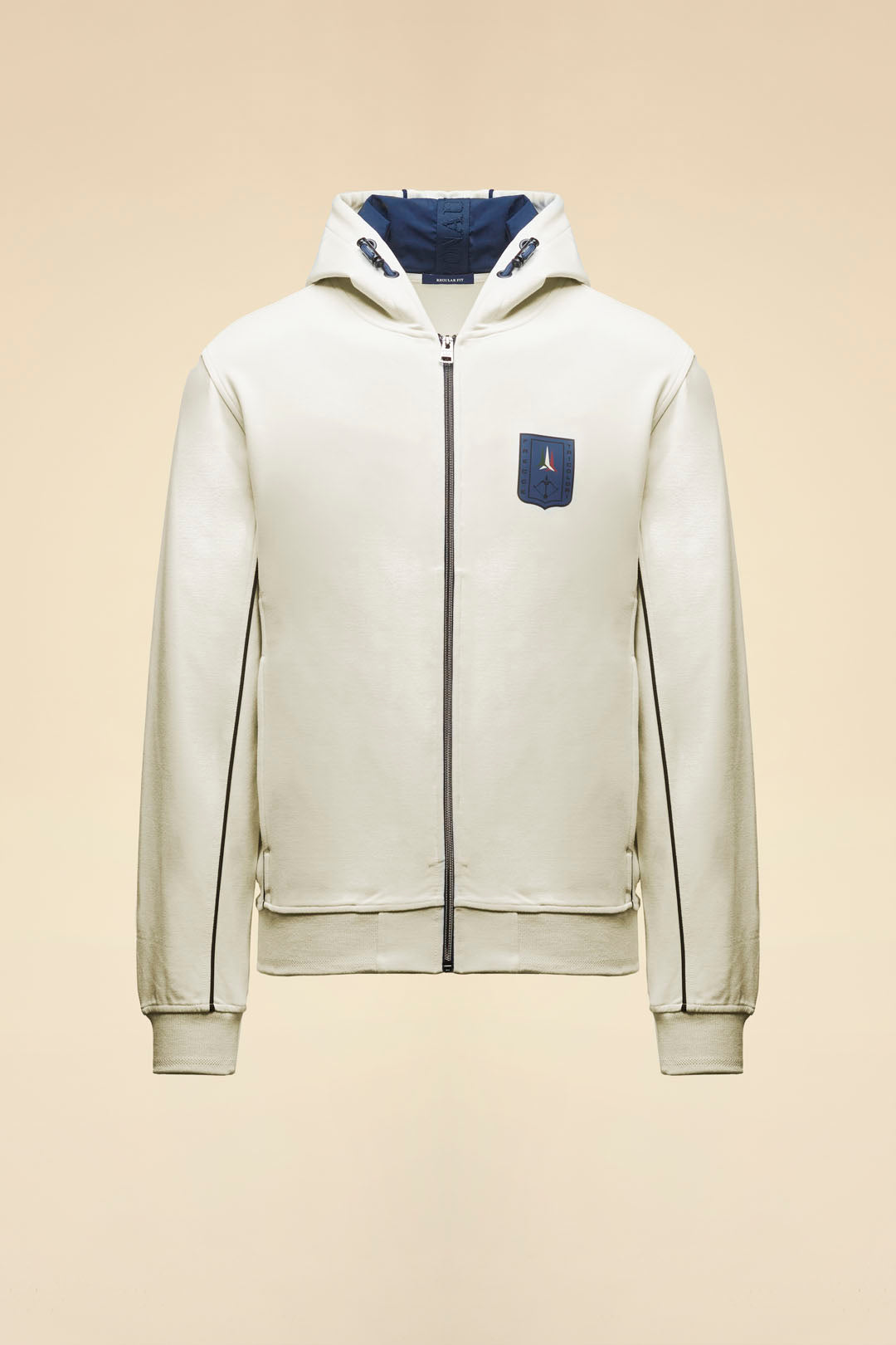 FELPA CON CAPPUCCIO CARDIGAN