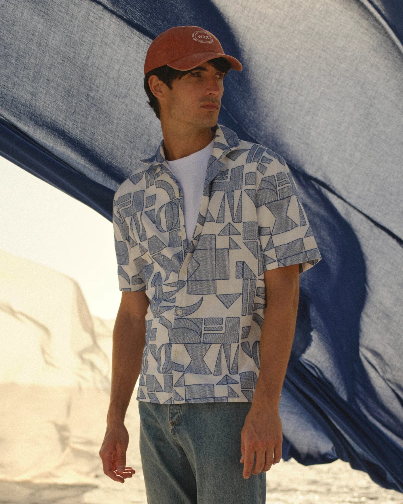 DIDCOT SS SHIRT GEOMETRIC