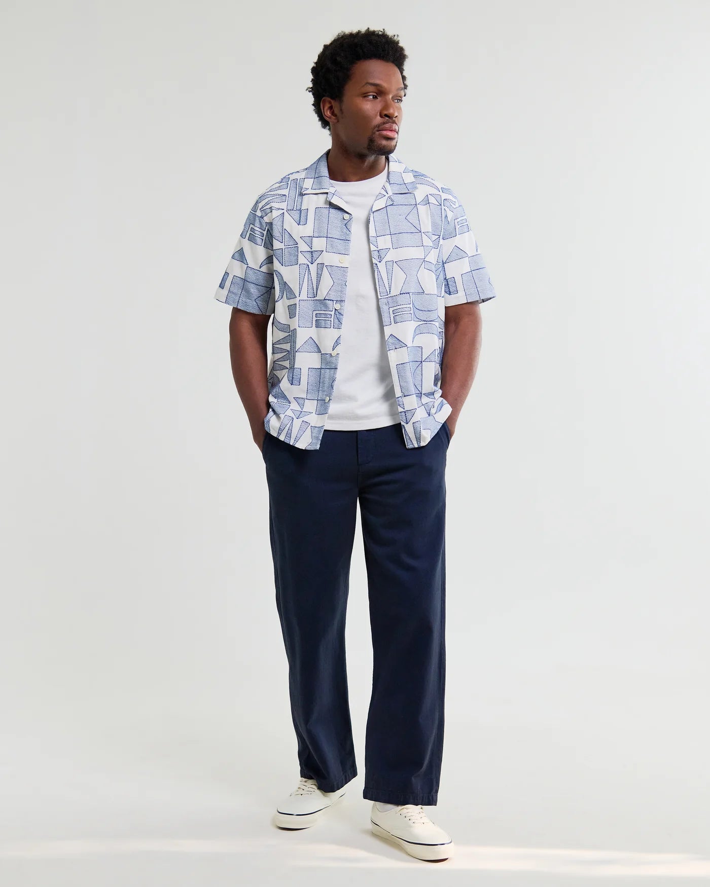 DIDCOT SS SHIRT GEOMETRIC