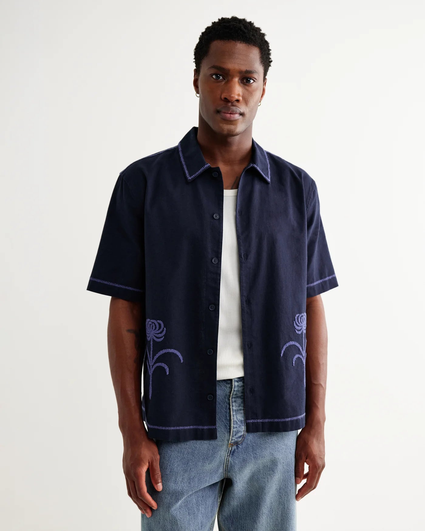 KEATS SS SHIRT EMBROIDERED