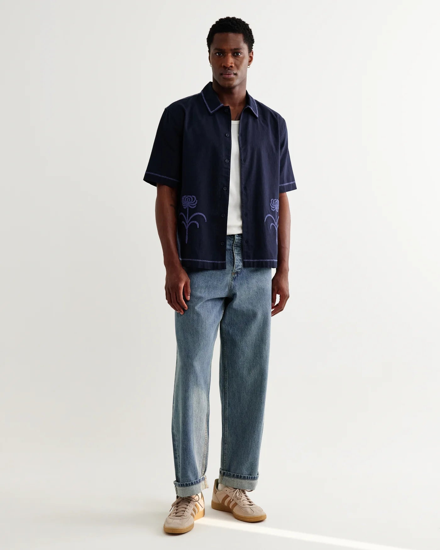 KEATS SS SHIRT EMBROIDERED