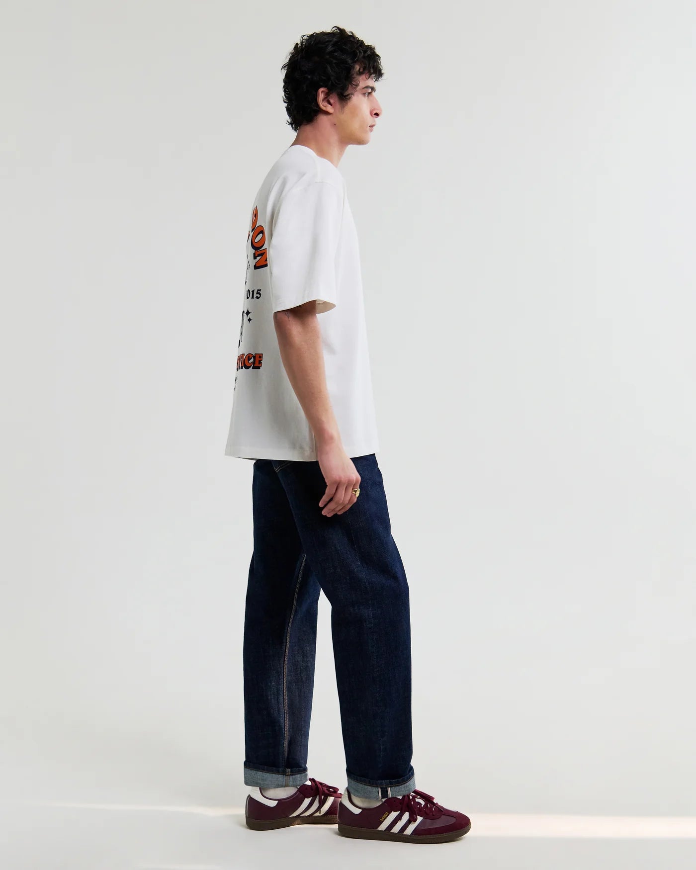 MILTON SS LAUNDRY PRINT ORGANIC TEE