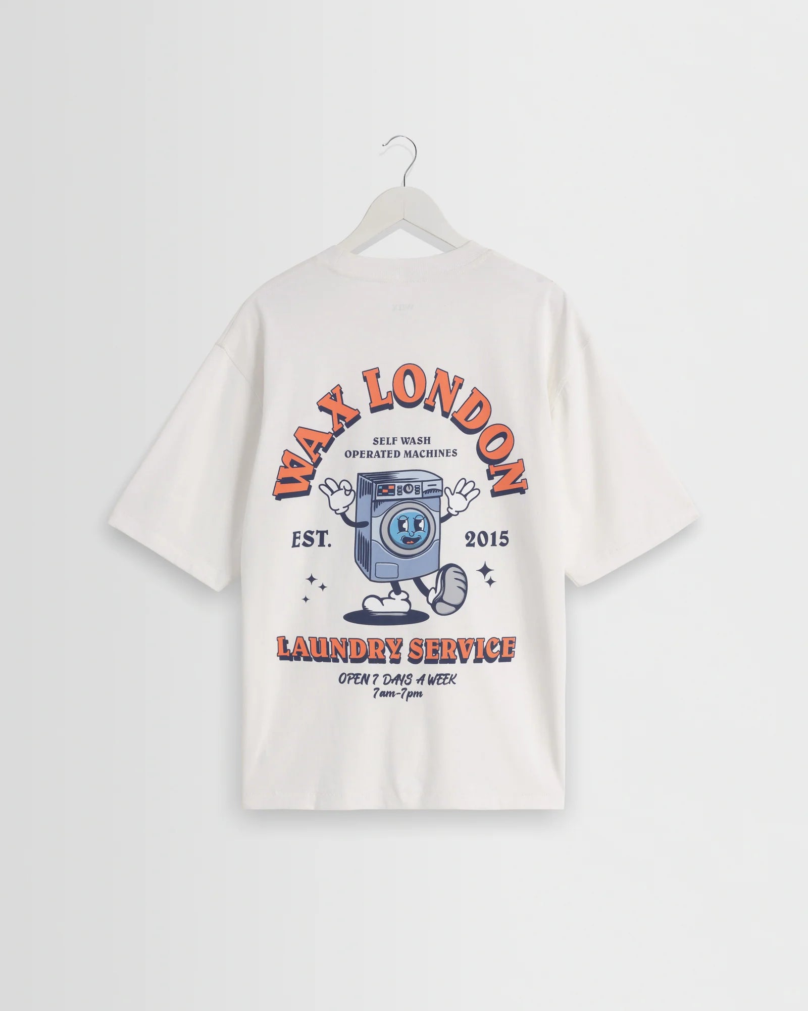MILTON SS LAUNDRY PRINT ORGANIC TEE