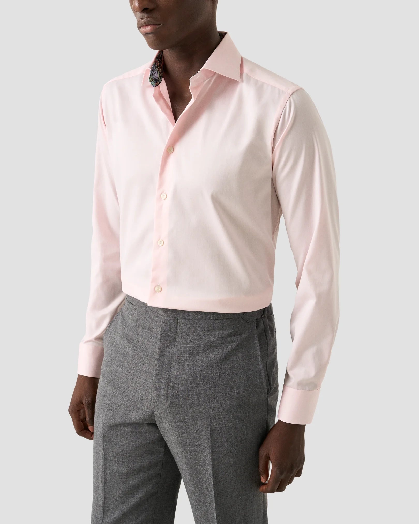 SIGNATURE TWILL PAISLEY SKJORTE / SLIM FIT