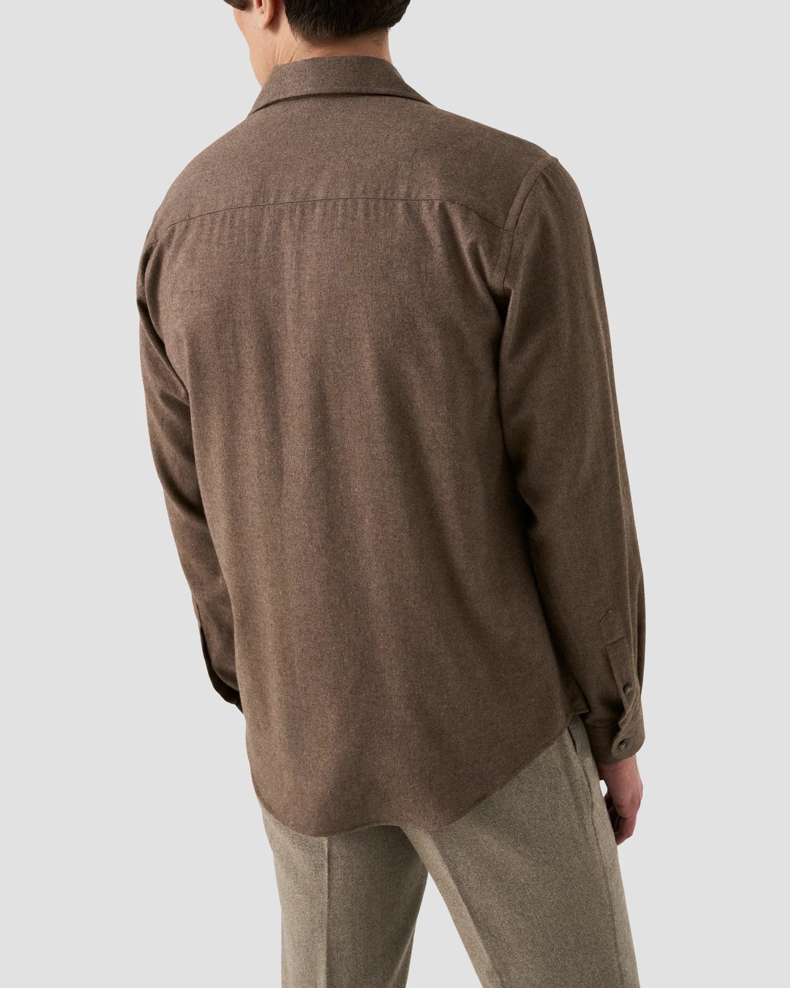 SOLID FLANNEL SKJORTE