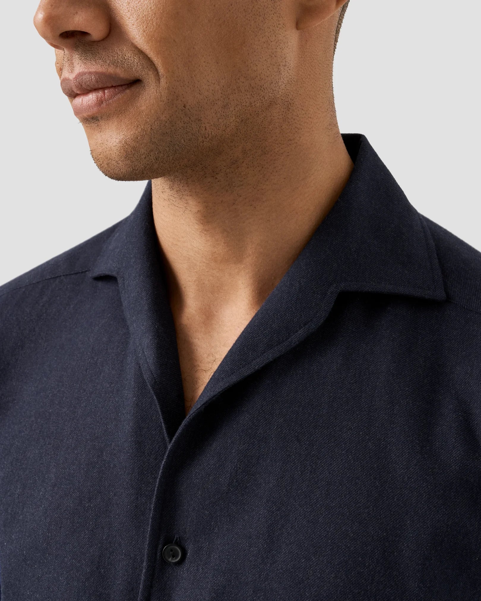 SOLID FLANNEL SKJORTE