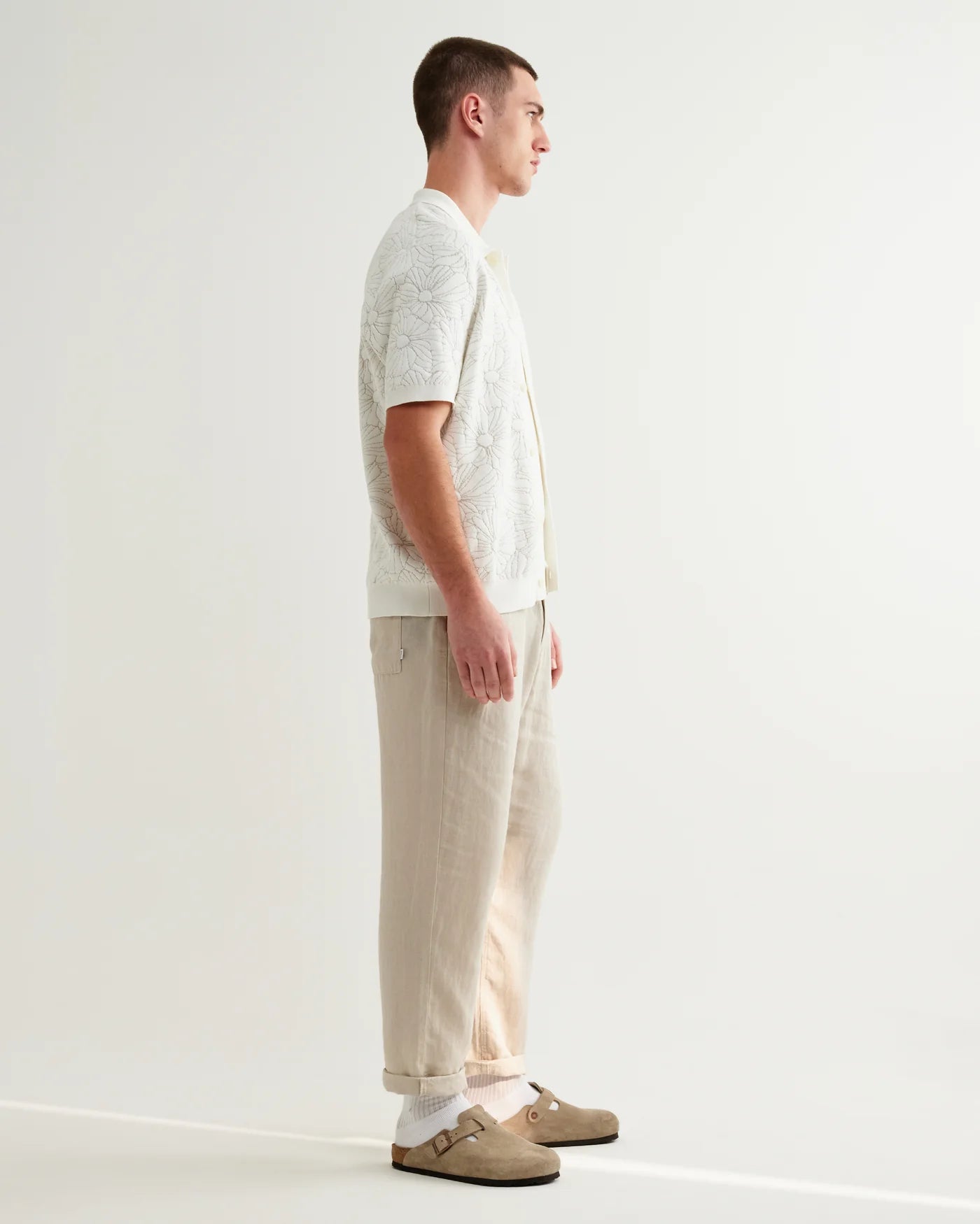 TELLARO SS SHIRT FLOWER