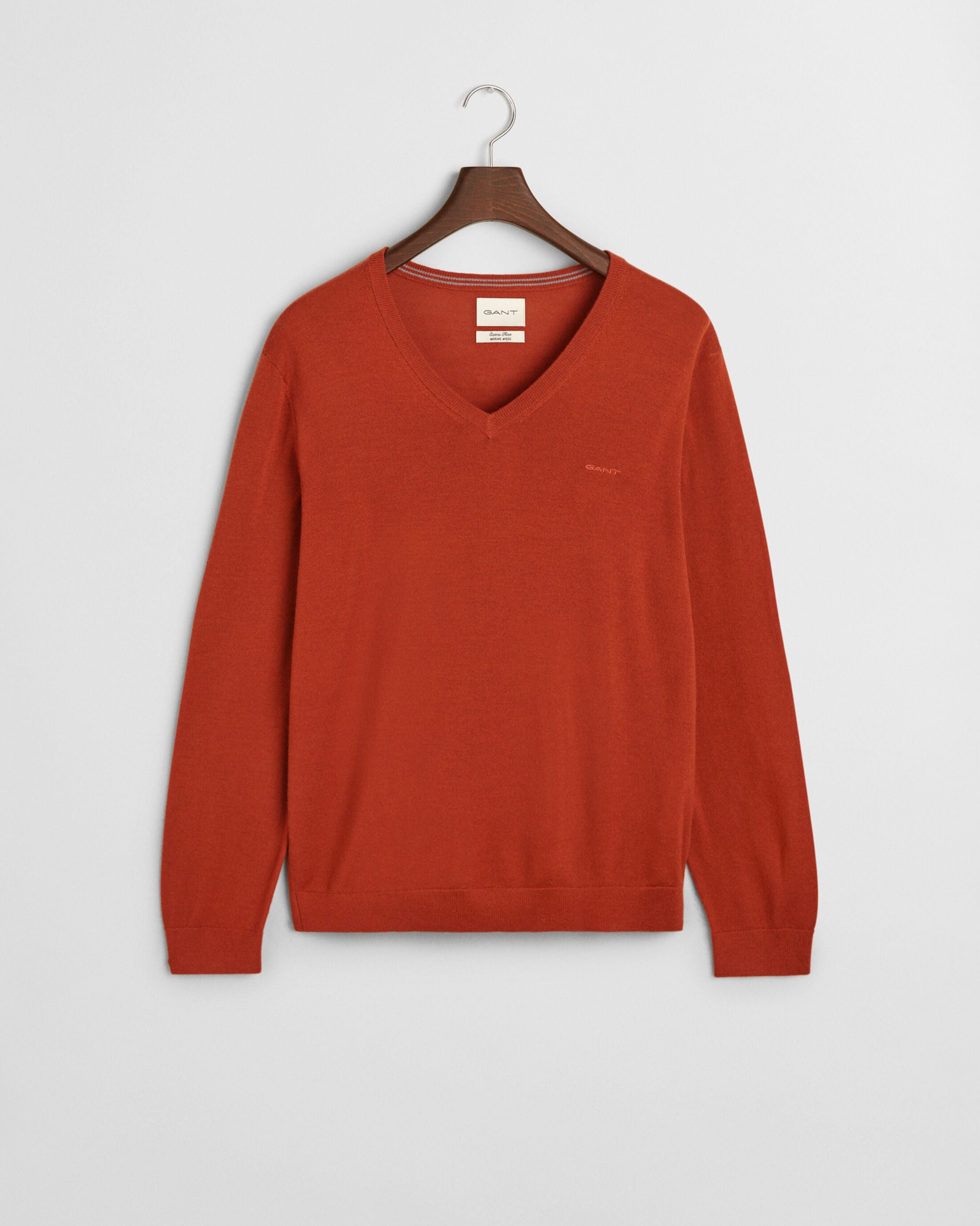 EXTRA FINE MERINO WOOL V-NECK