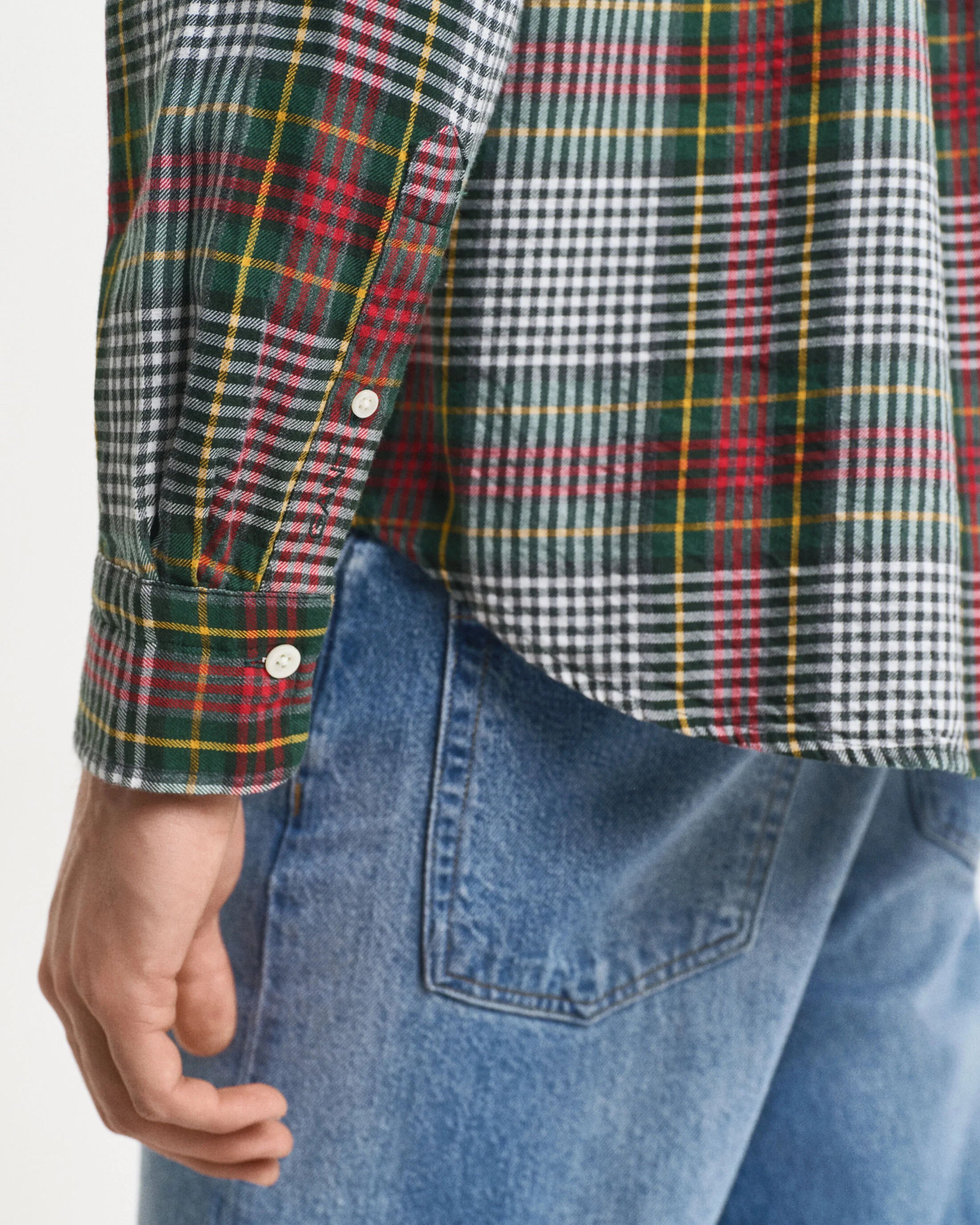TWILL SKJORTE I RELAXED FIT
