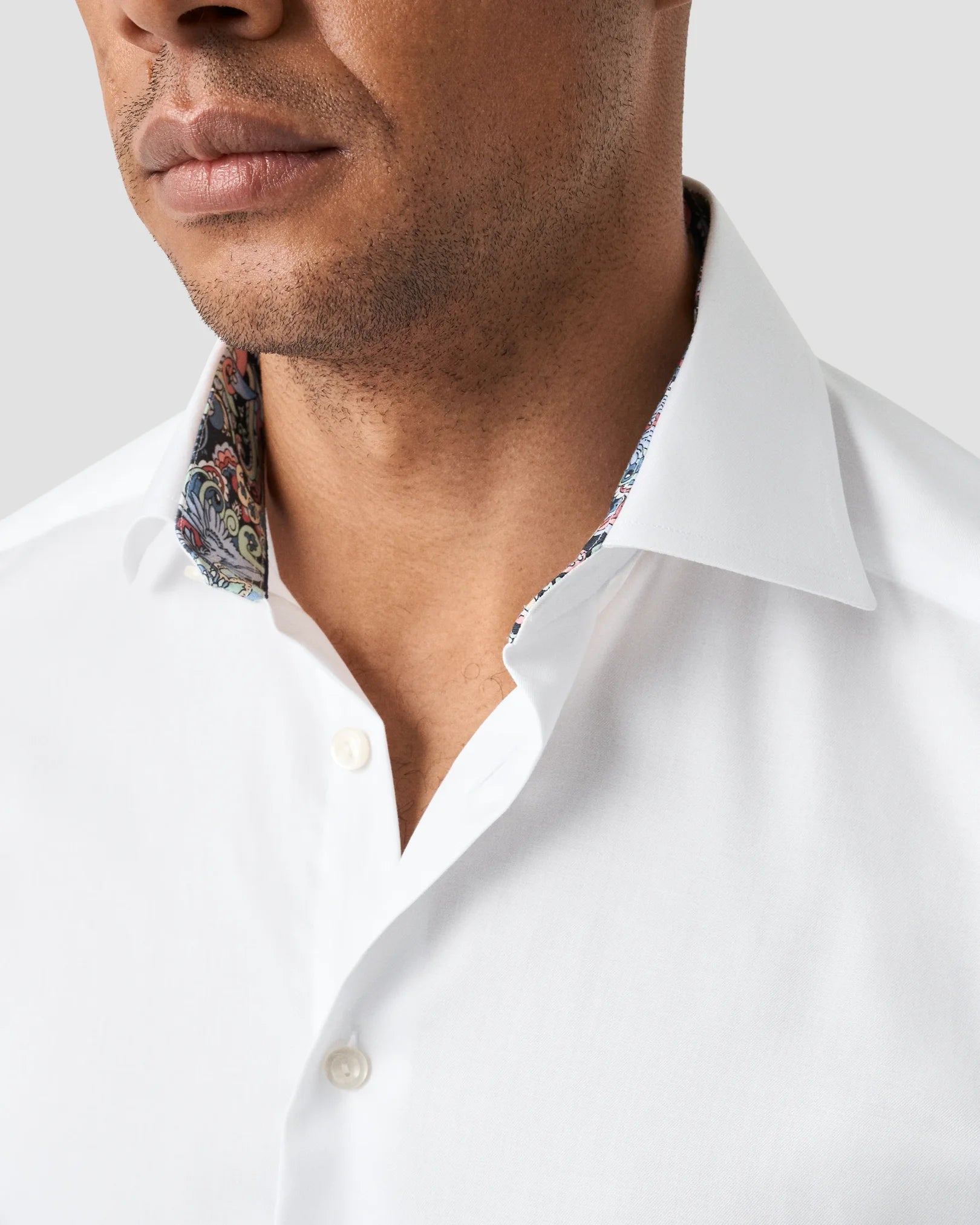 SIGNATURE TWILL PAISLEY SKJORTE / CONTEMPORARY