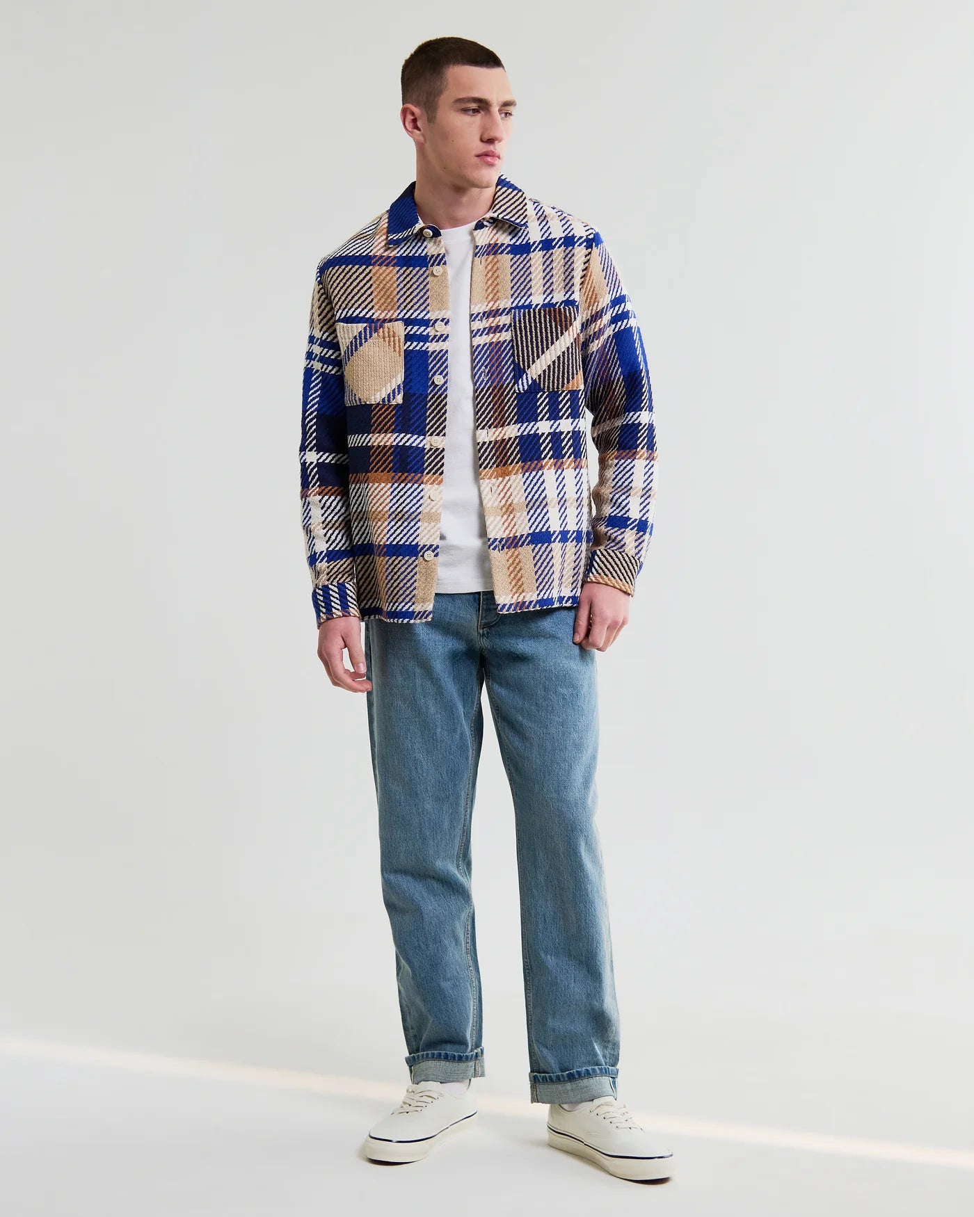 WHITING OVERSHIRT BOLD TJEK
