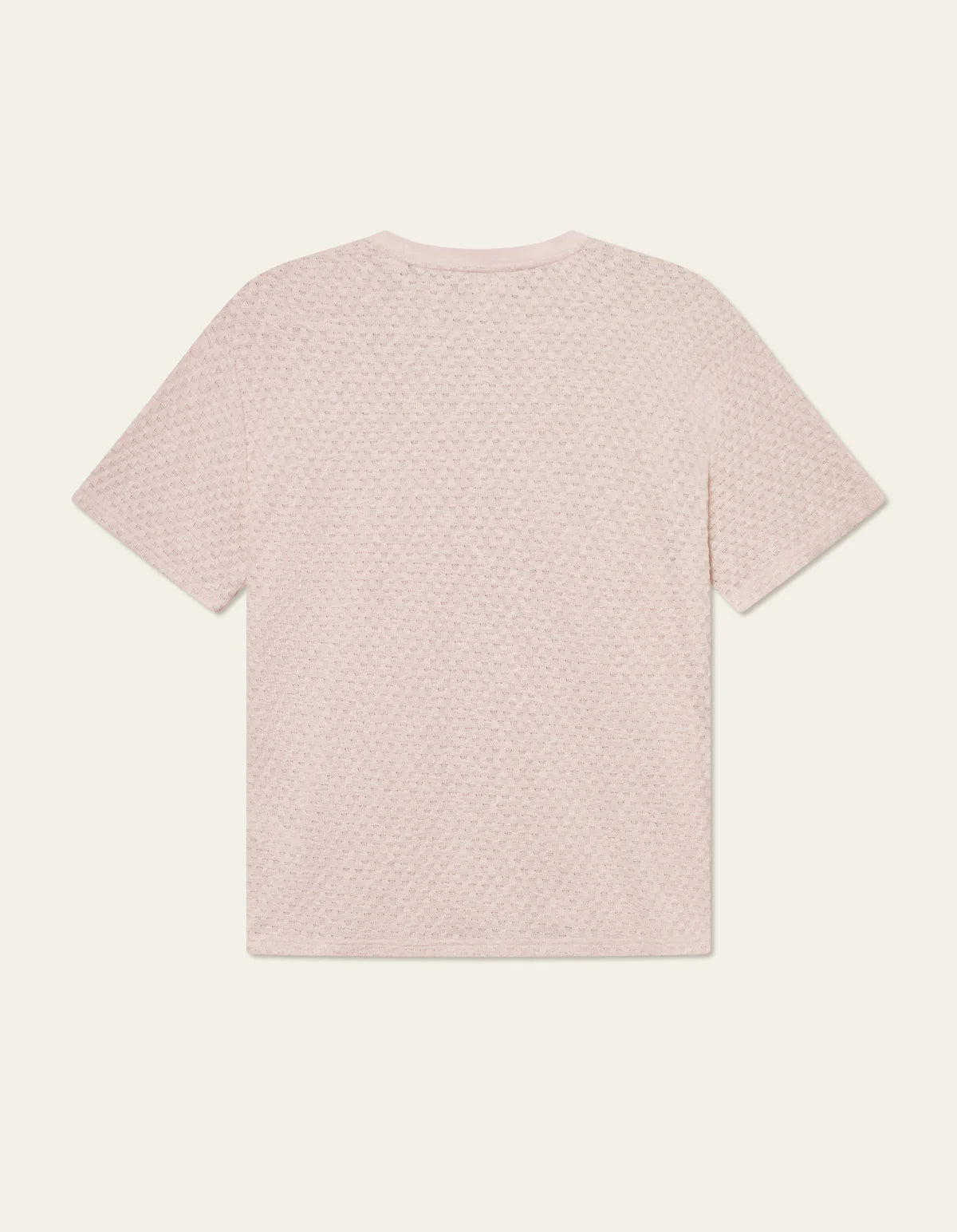 BRUCE KNITTED CHECK T-SHIRT