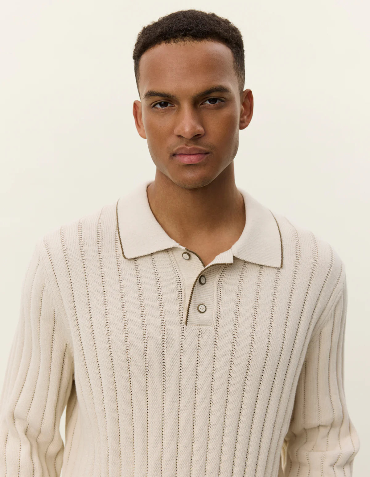 BOGART RUGBY POLO KNIT