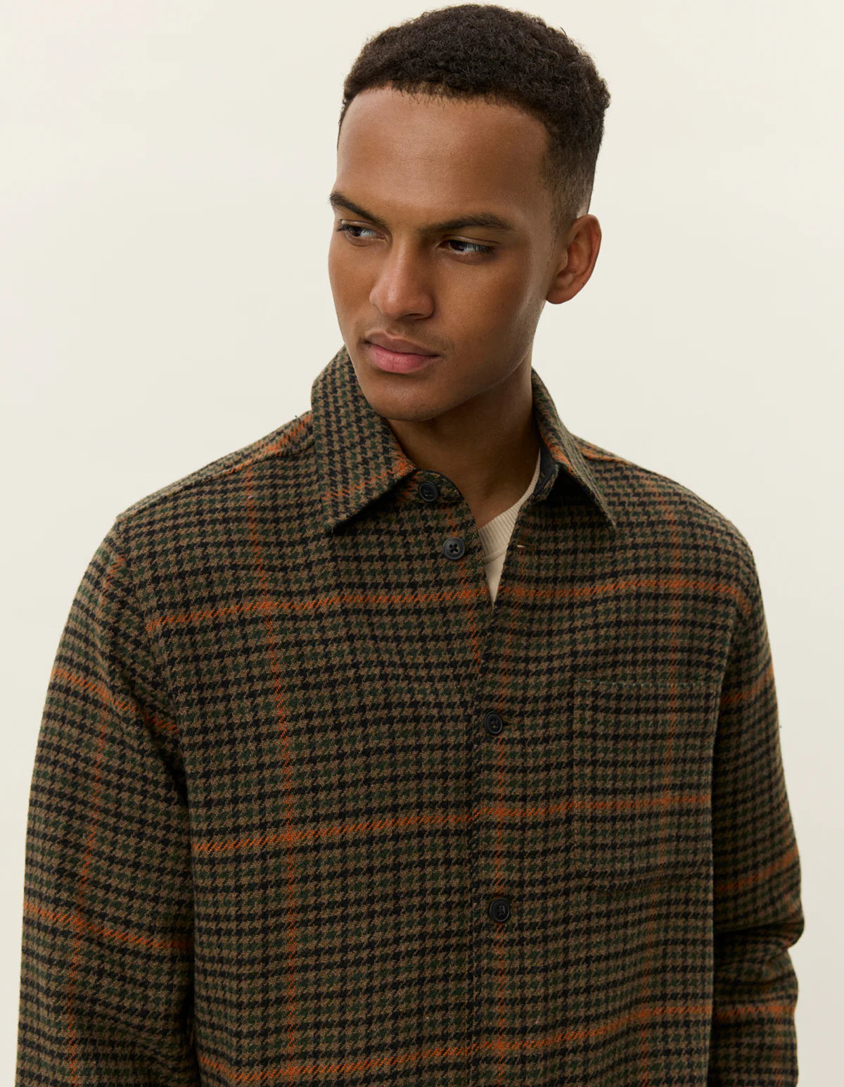 KODY HOUNDSTOOTH OVERSHIRT