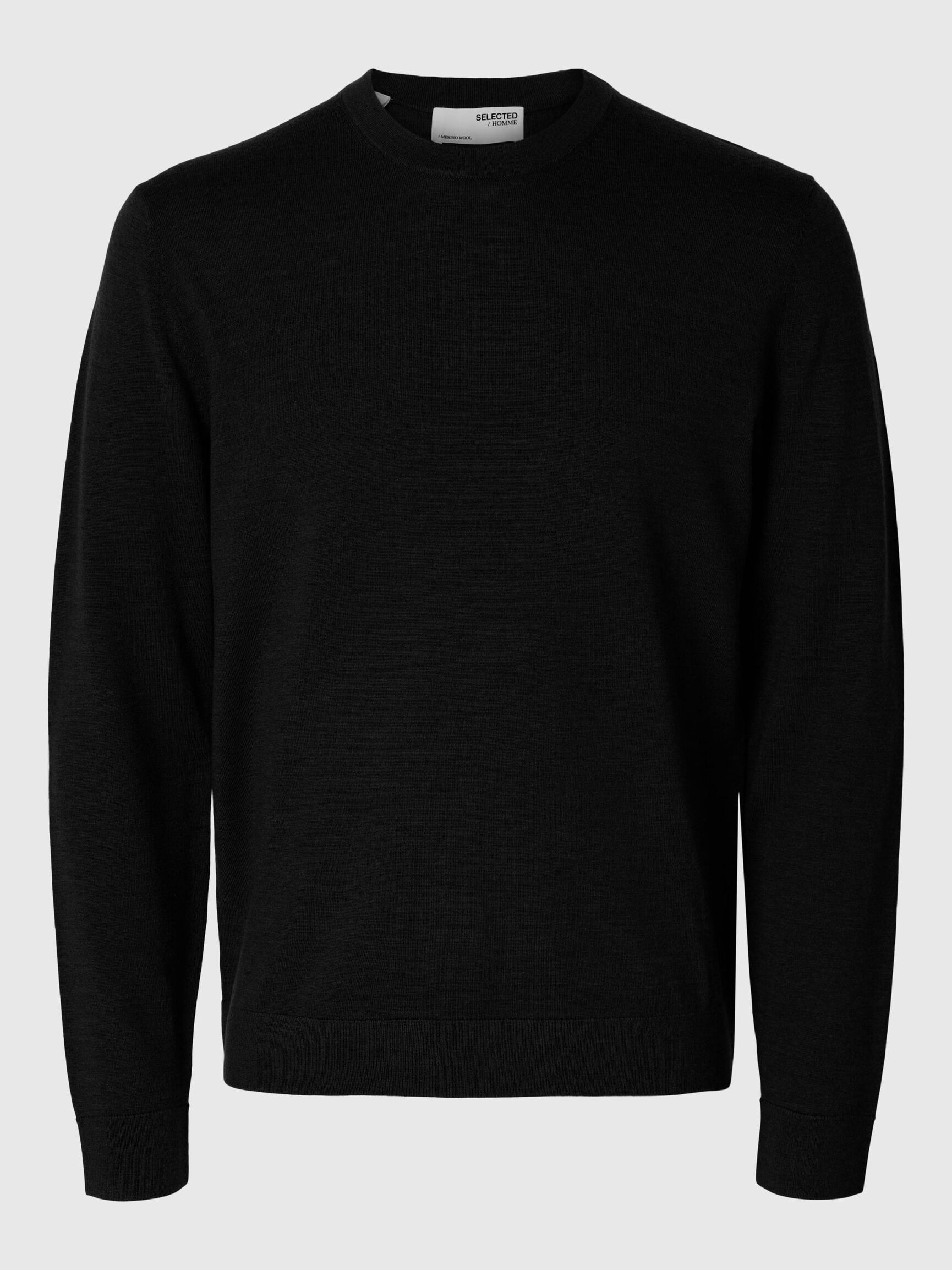 100% MERINOULD CREW NECK JUMPER
