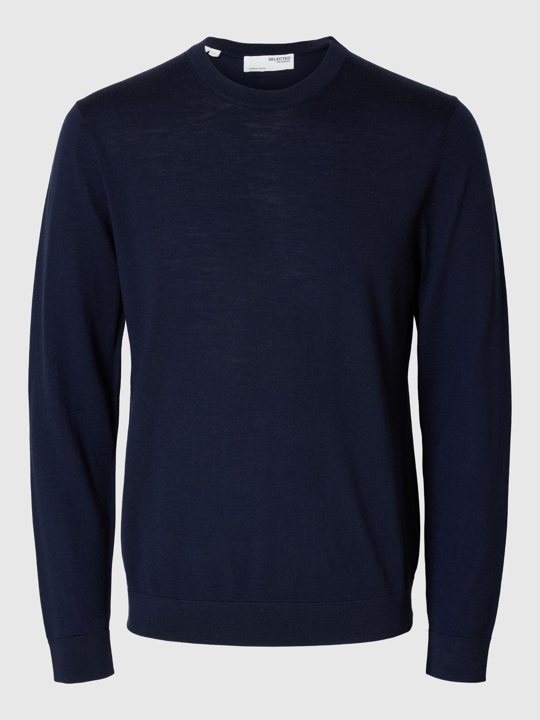 100% MERINOULD CREW NECK JUMPER