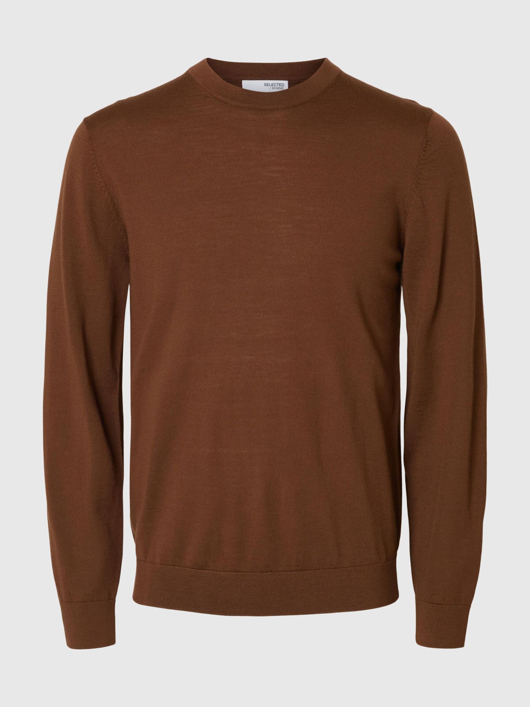 100% MERINOULD CREW NECK JUMPER