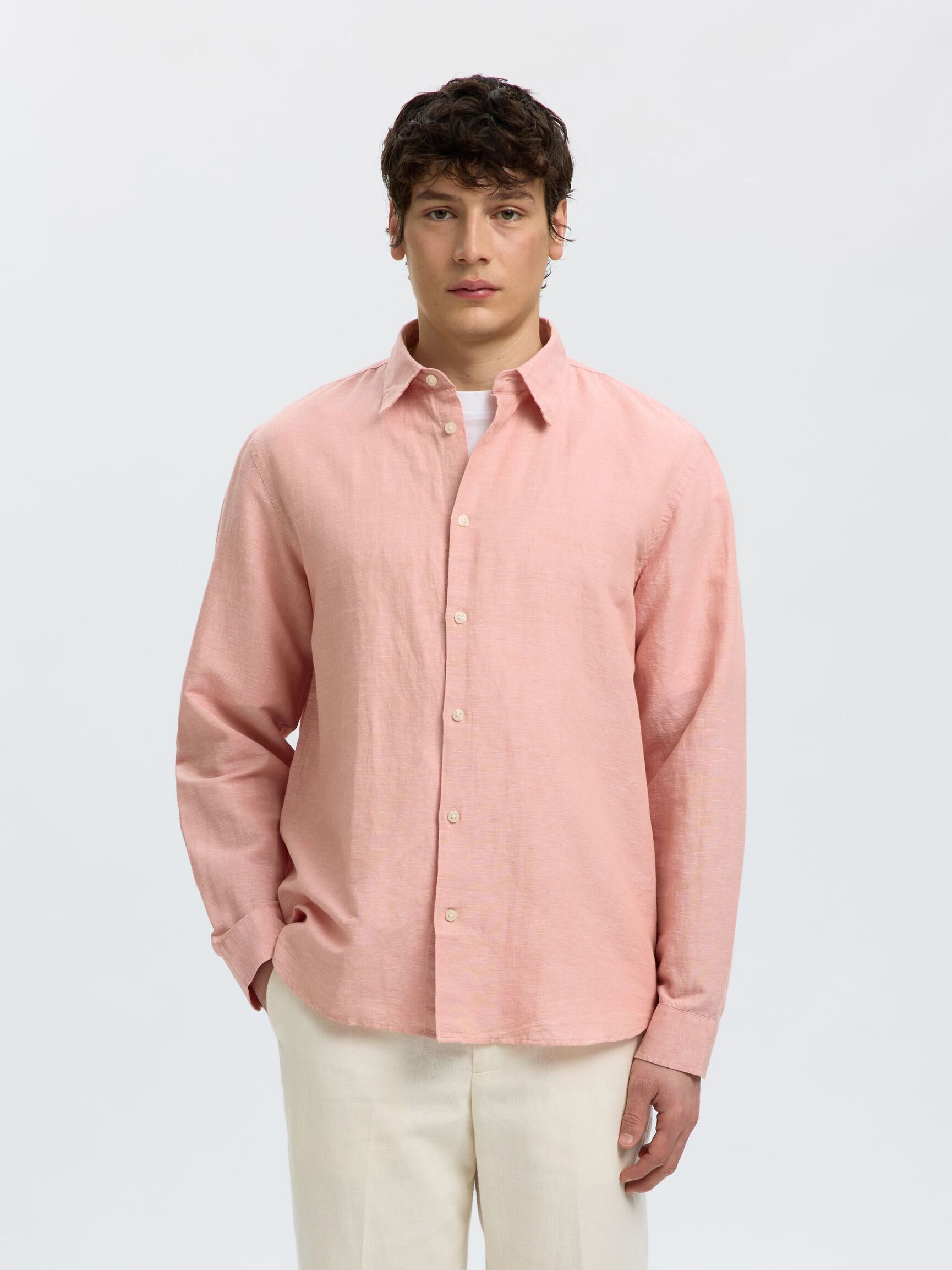 CLAY LINENBLEND LS SHIRT