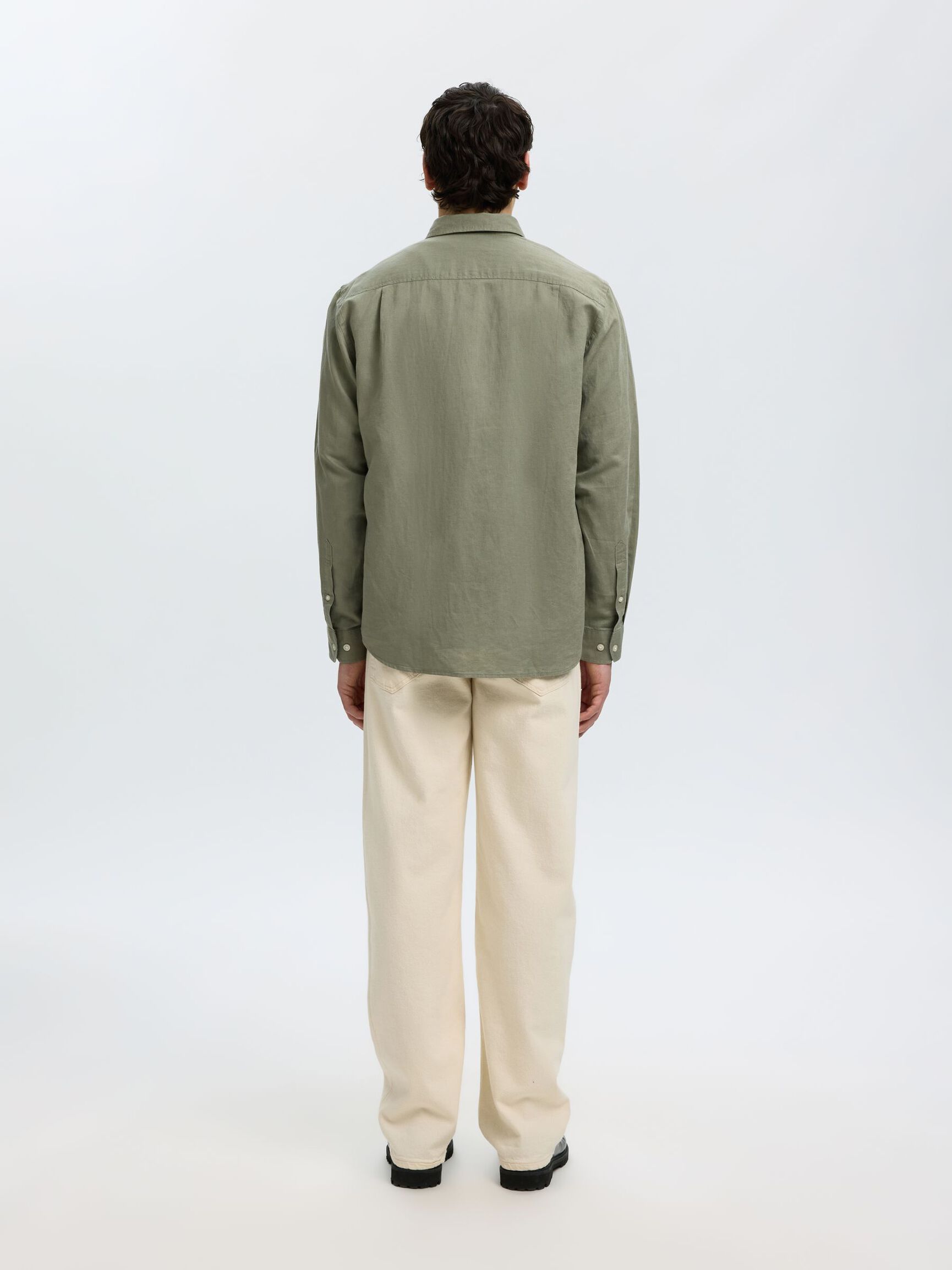 CLAY LINENBLEND LS SHIRT