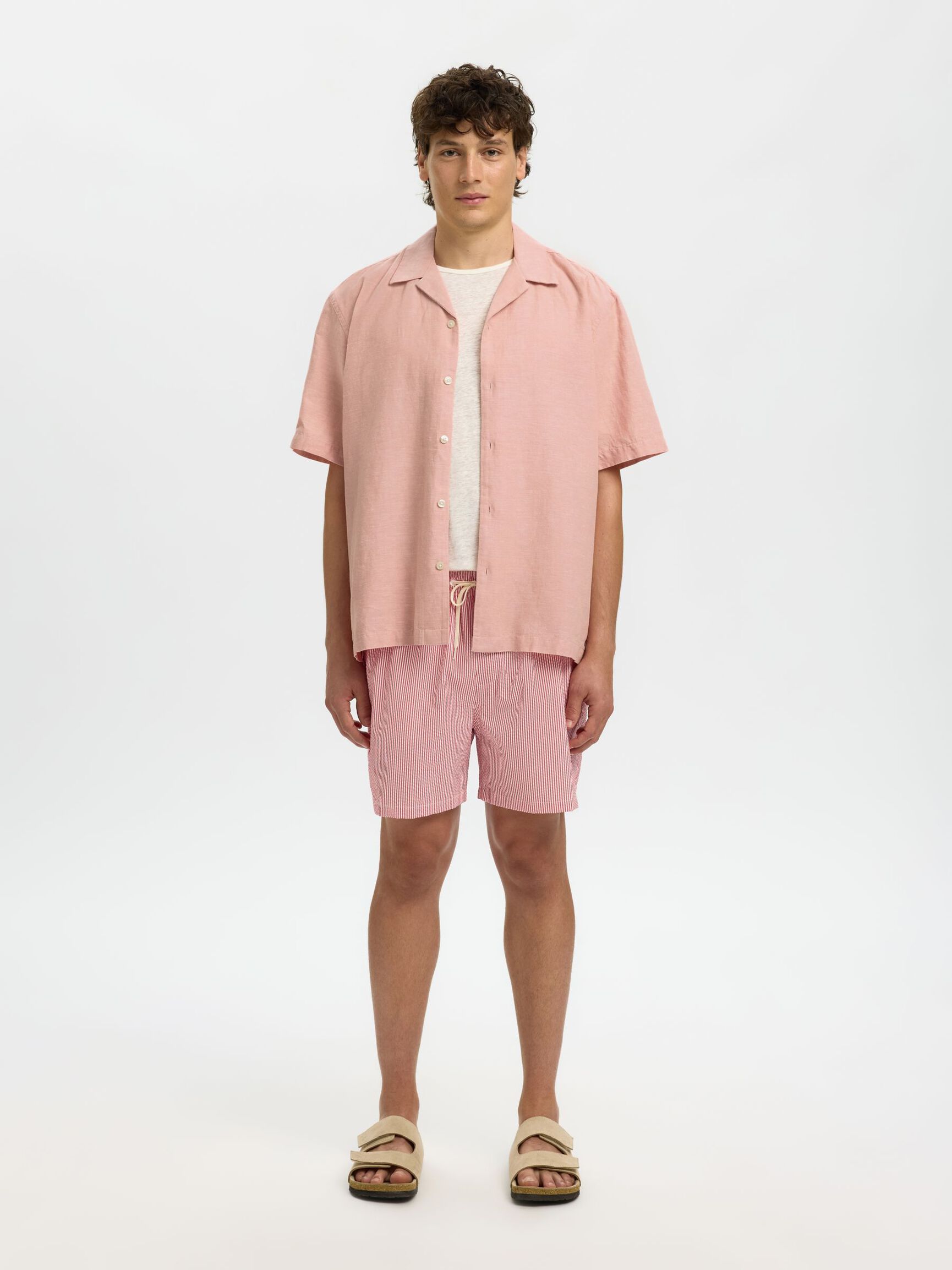 SLHREGCLAY LINENBLEND SS