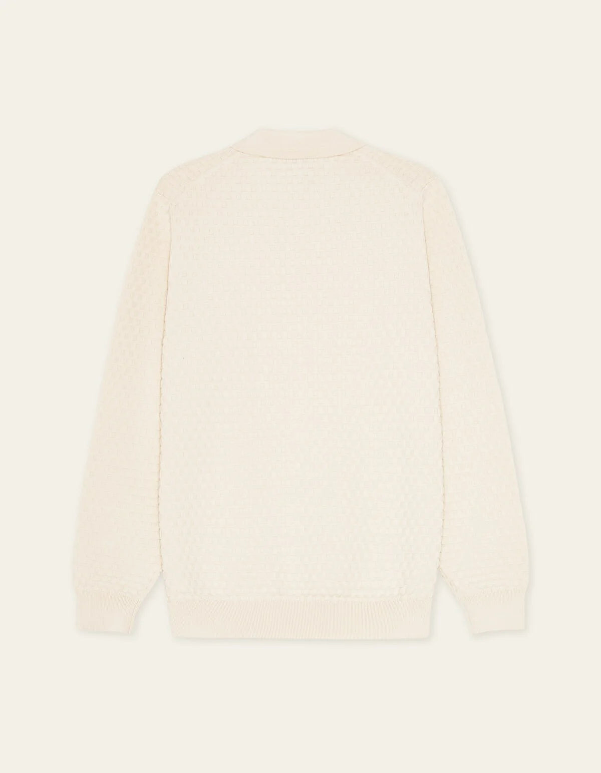 BILLY WEAVE KNITTED LS POLO