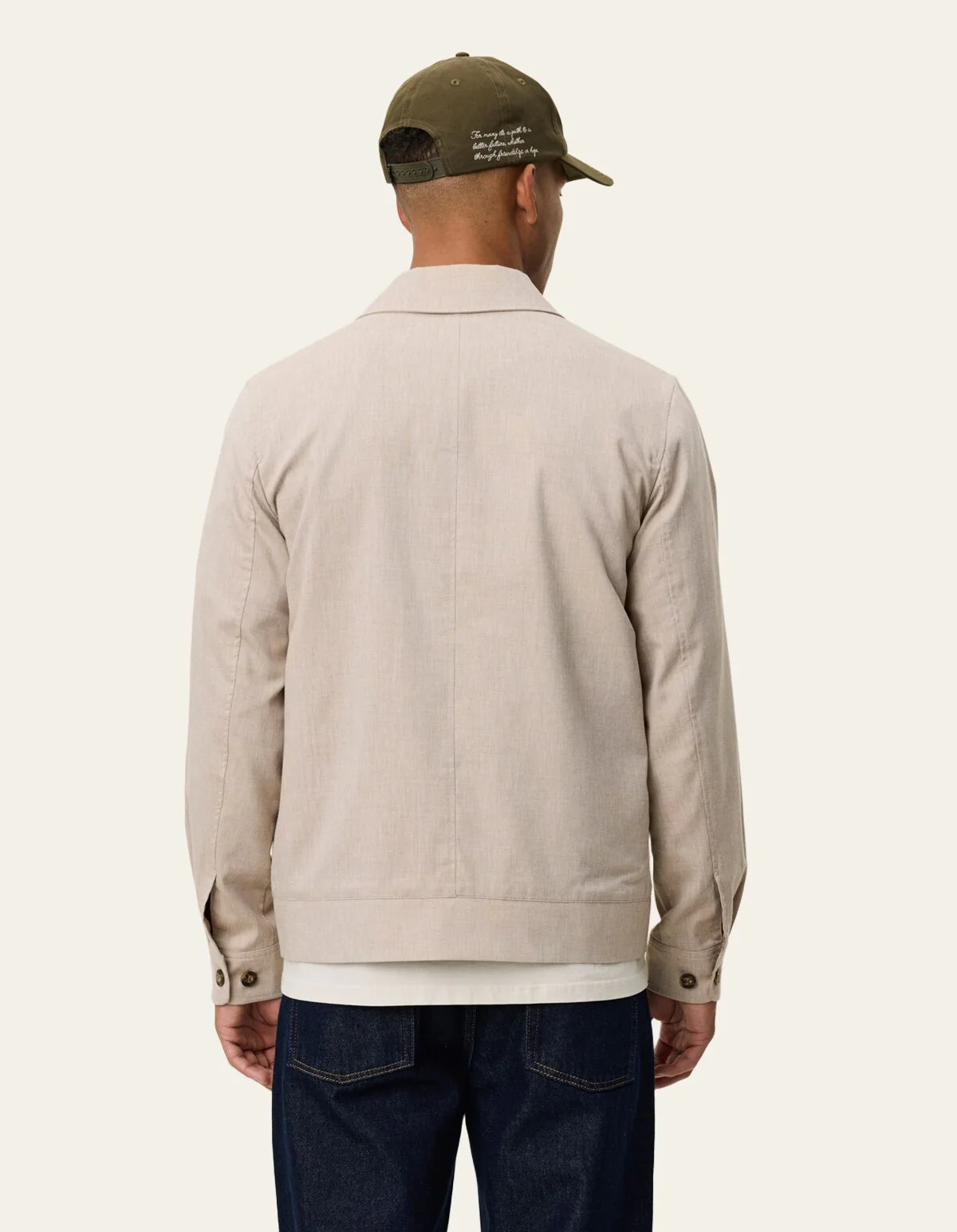 COMO COACH SLUB JACKET