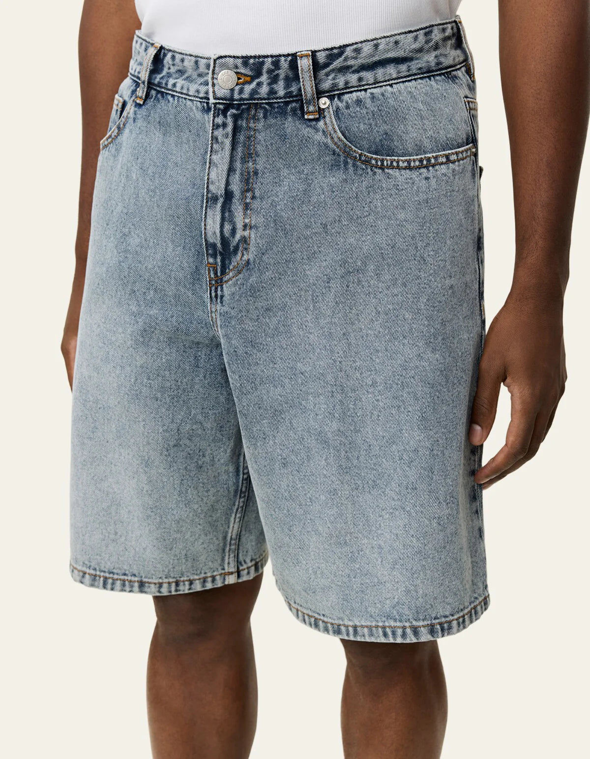 RYDER ICE BLUE DENIM SHORTS