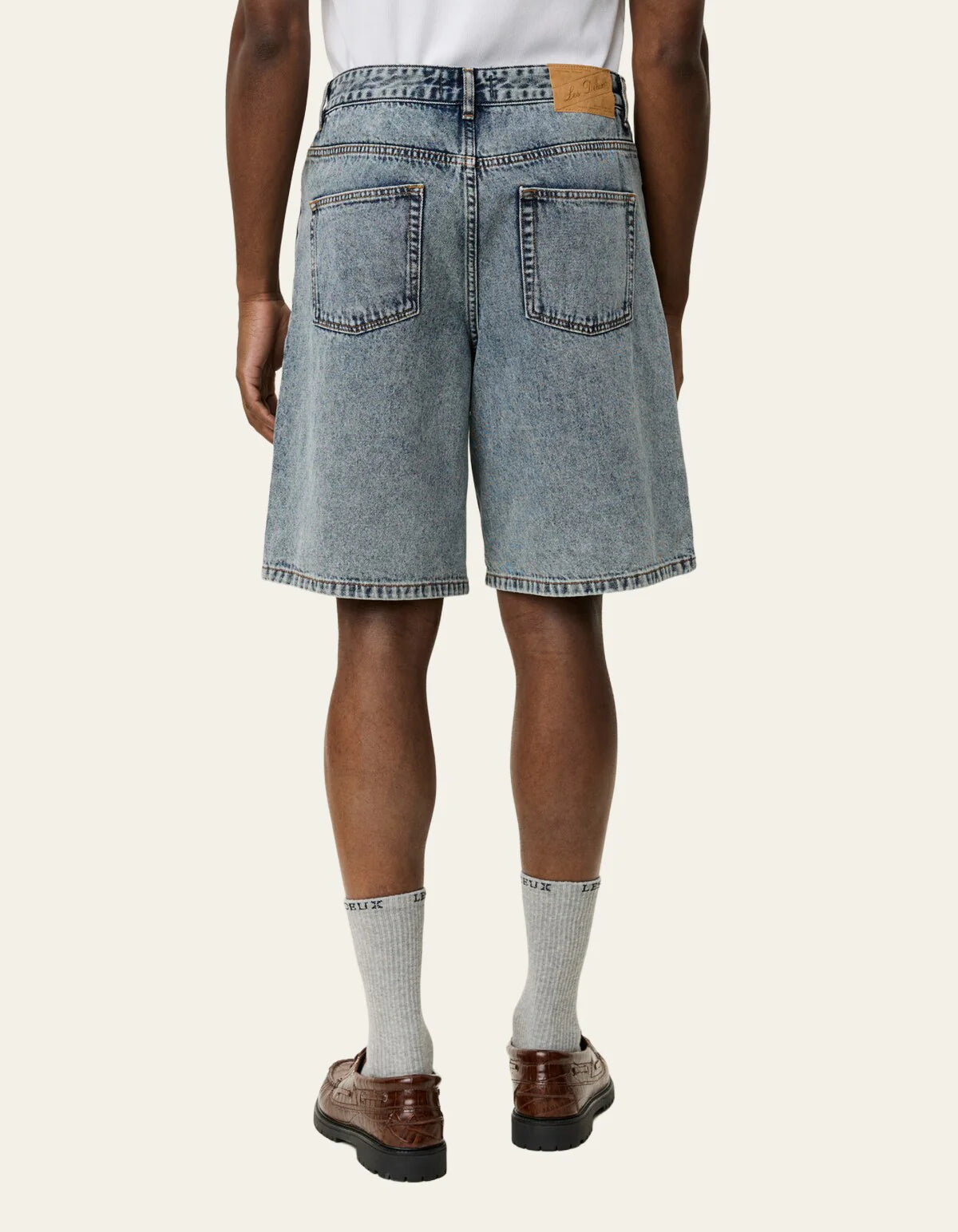 RYDER ICE BLUE DENIM SHORTS